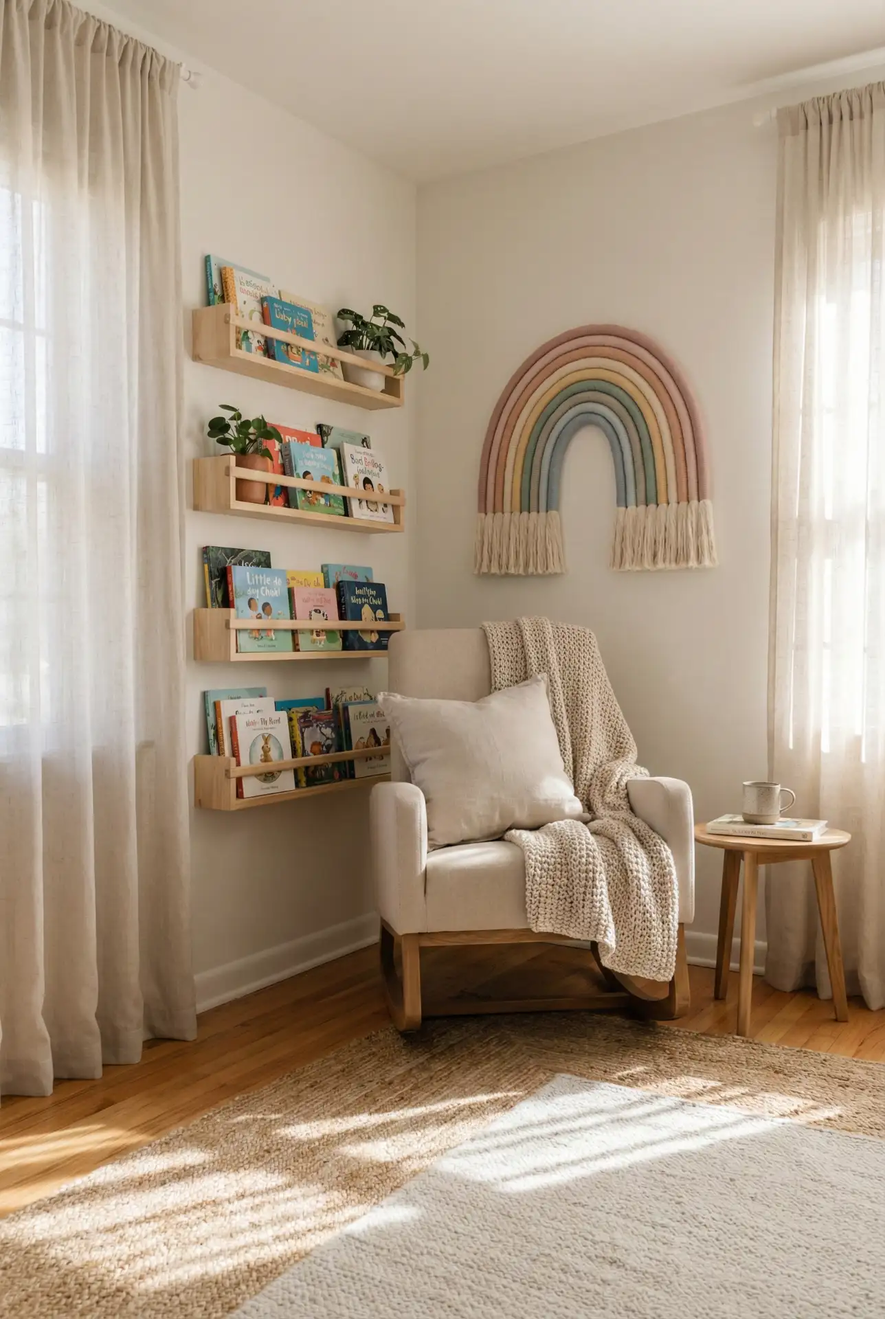 Colorful Rainbow Playful Nursery 2