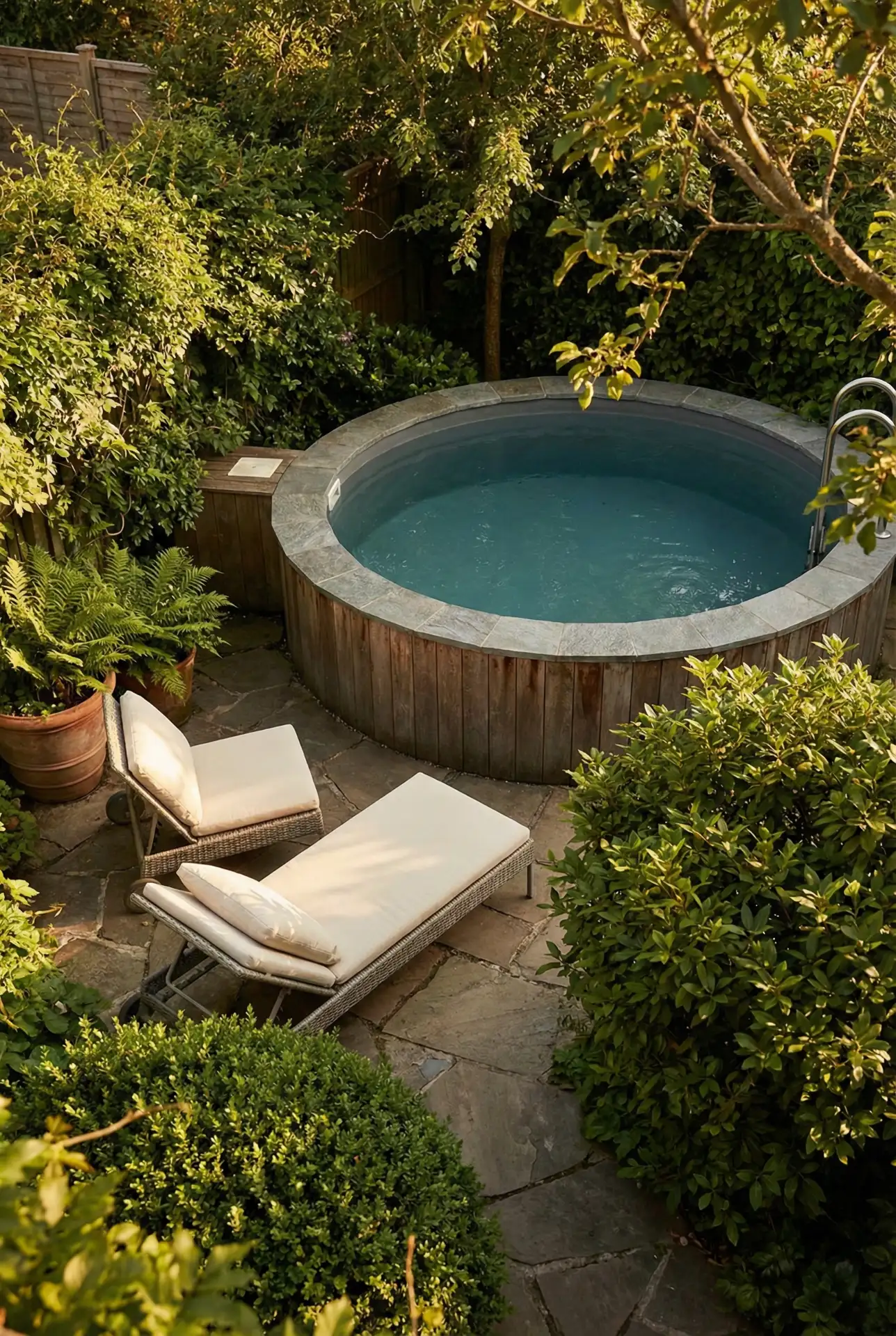 Compact Round Pool for Small Yards 1