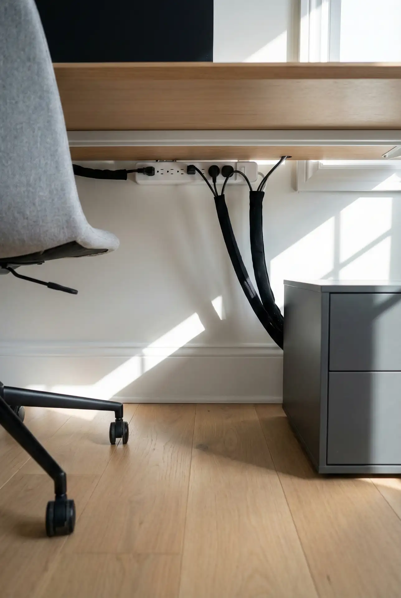 Contemporary Minimal Setup With Hidden Cables 2