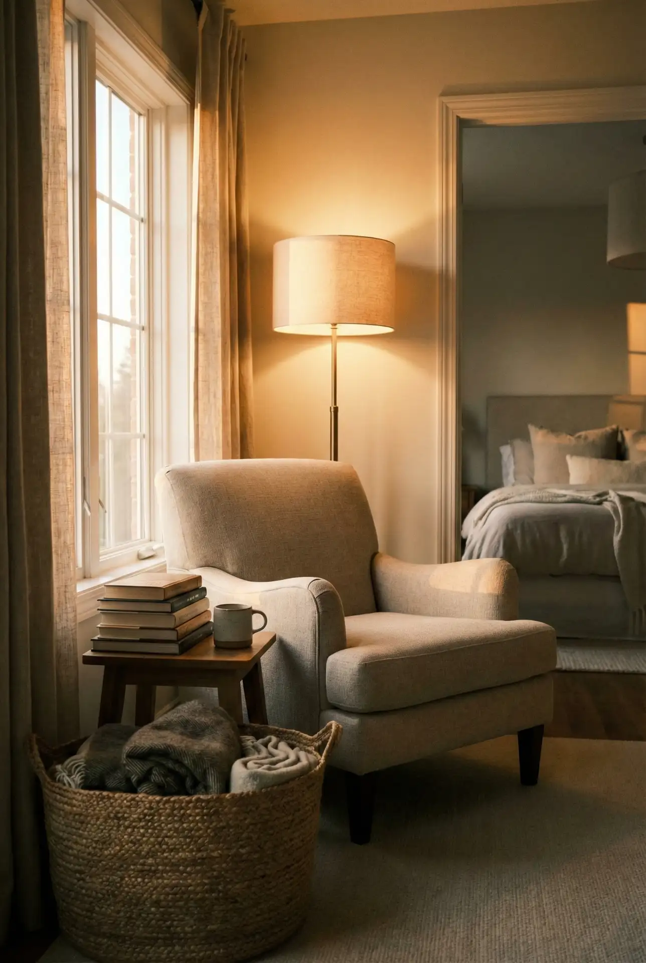 Cozy Reading Nook For Nighttime Wind-Down 2
