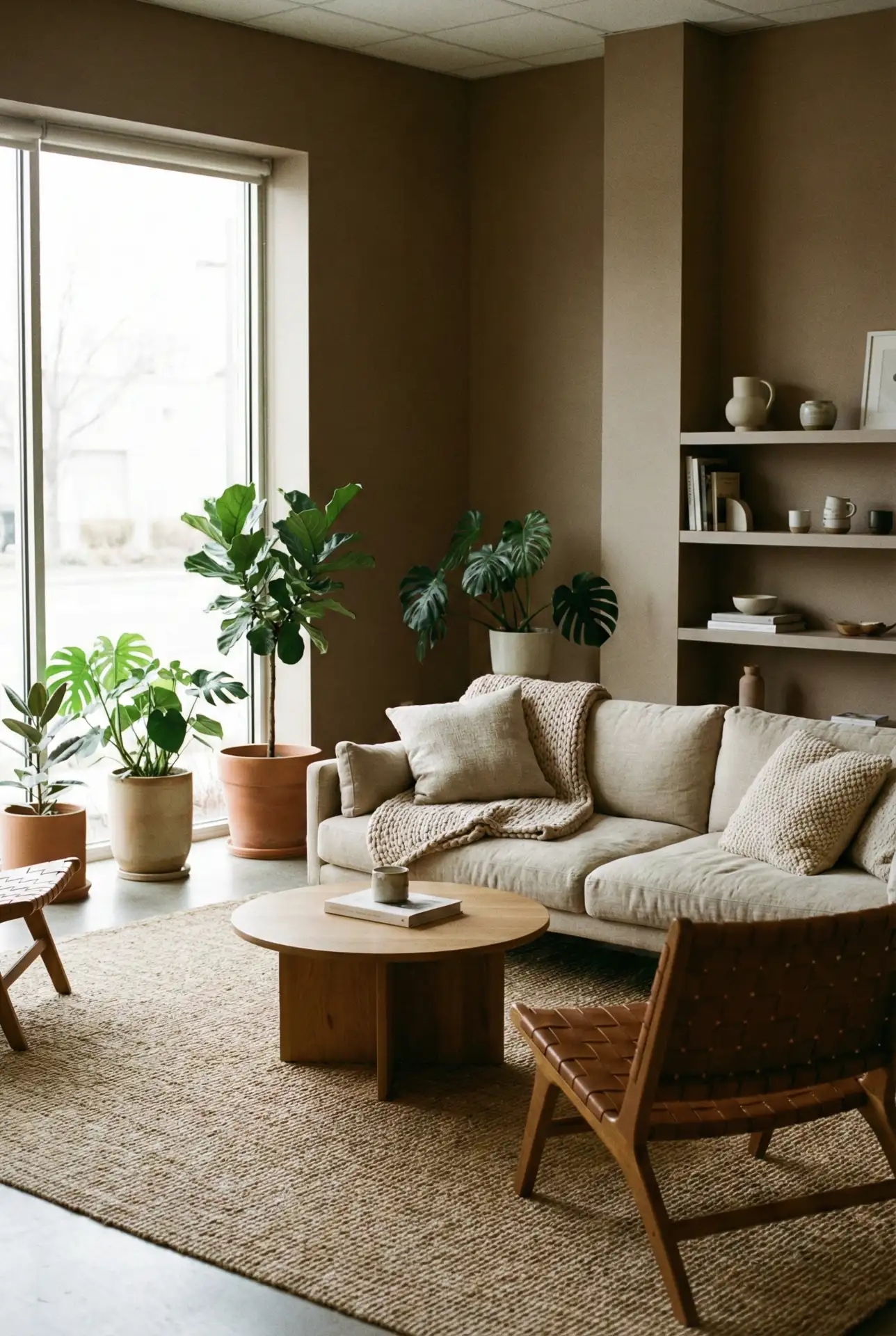 Earth Toned Modern Minimalist Retreat 2