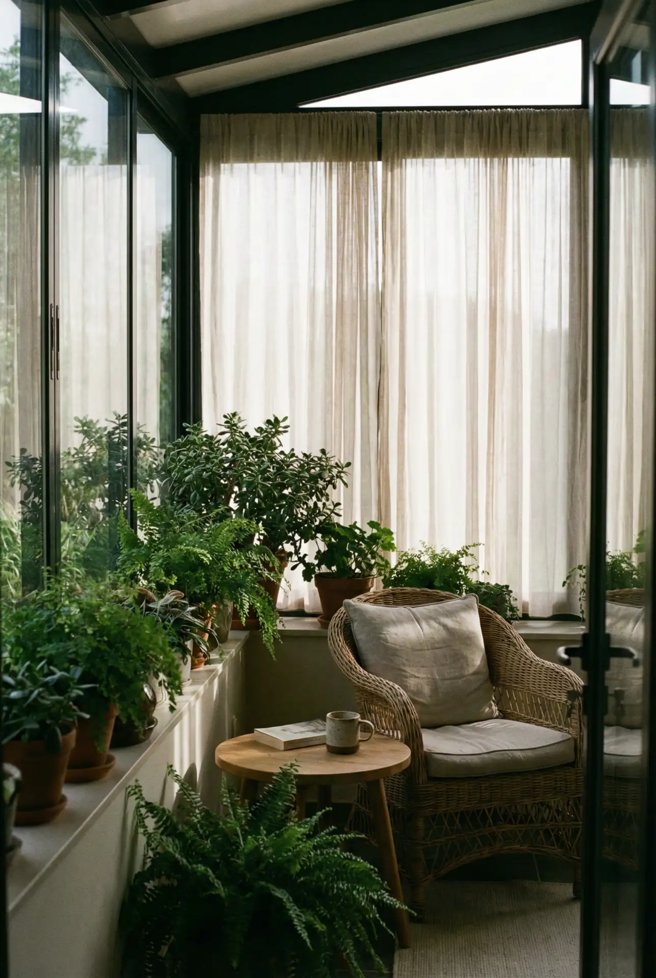 Enclosed Patio Greenhouse Vibe For Shoulder Seasons 1