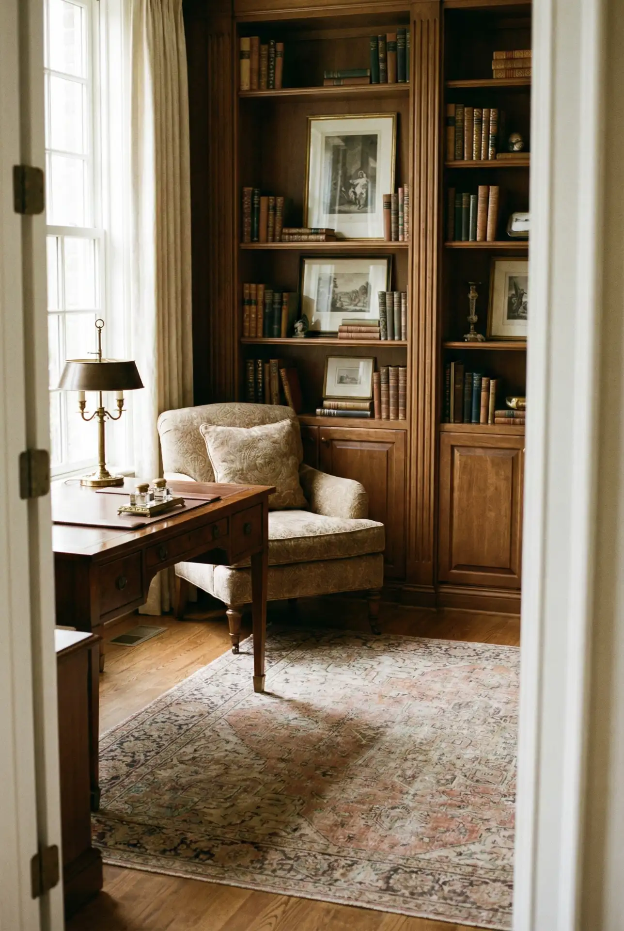 Executive Classic Office With Statement Desk 1