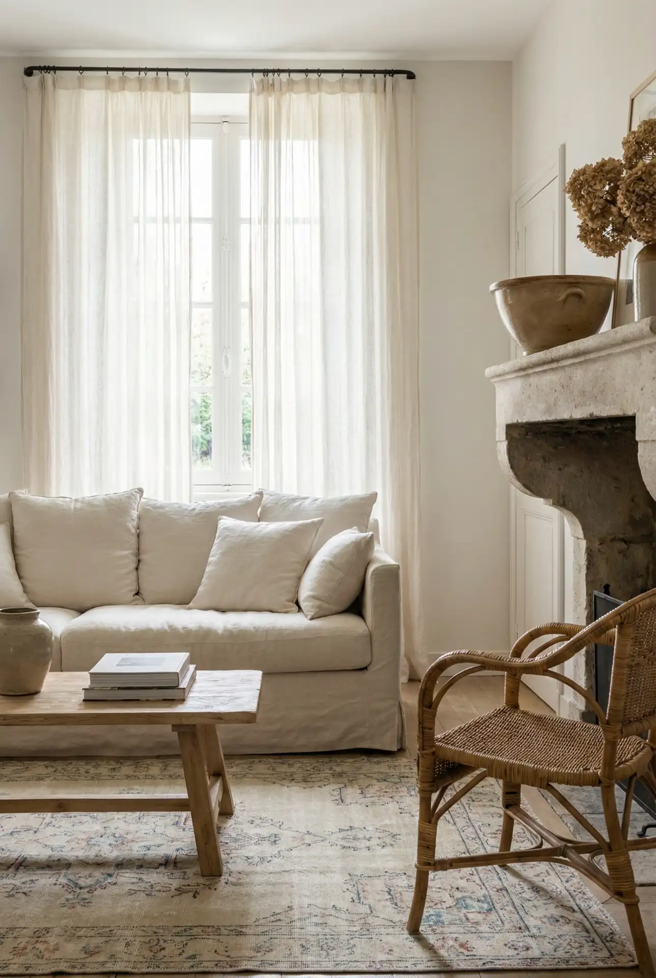 French Country With Soft Red Accent Moments 1