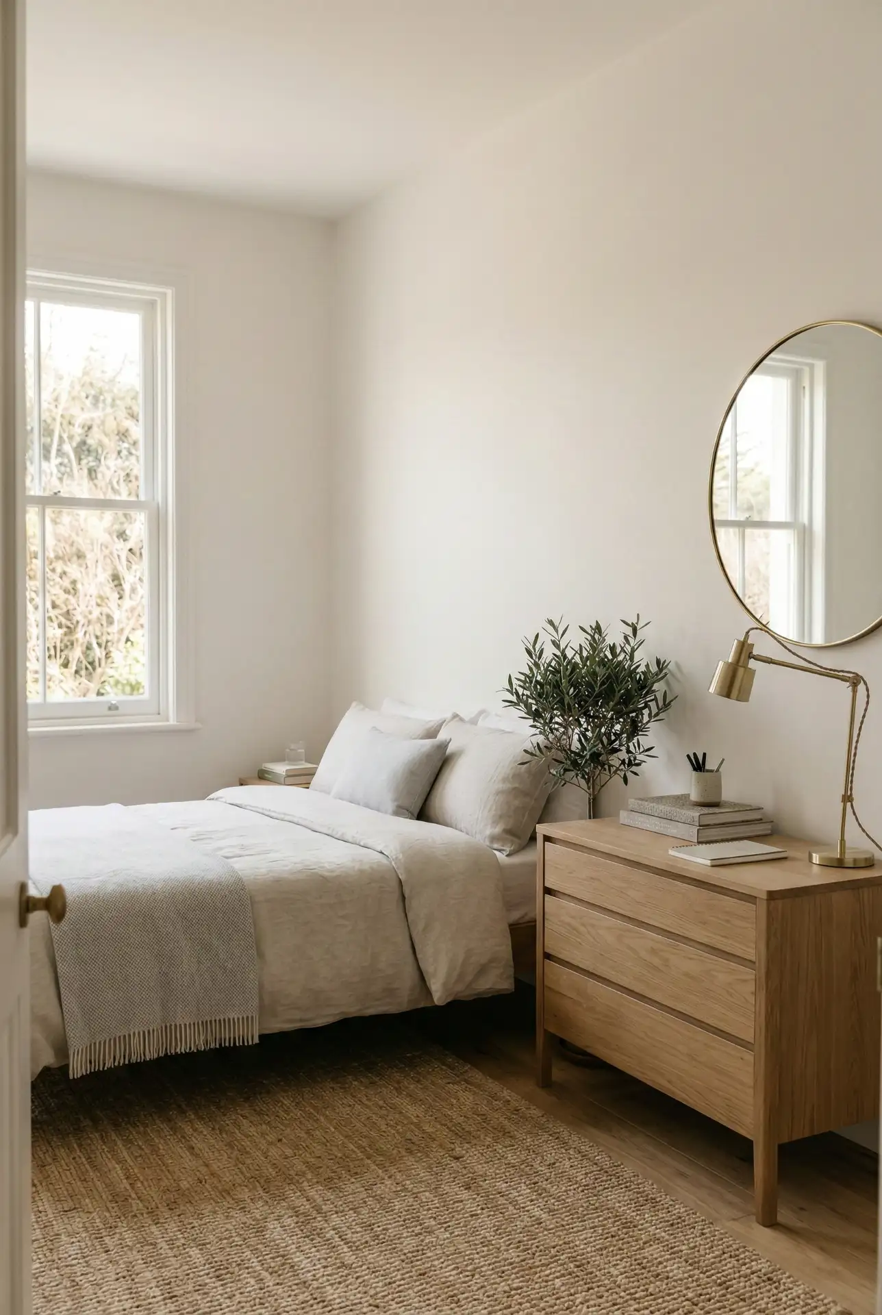Full-Size Bed With A Dresser-Desk Combo 1