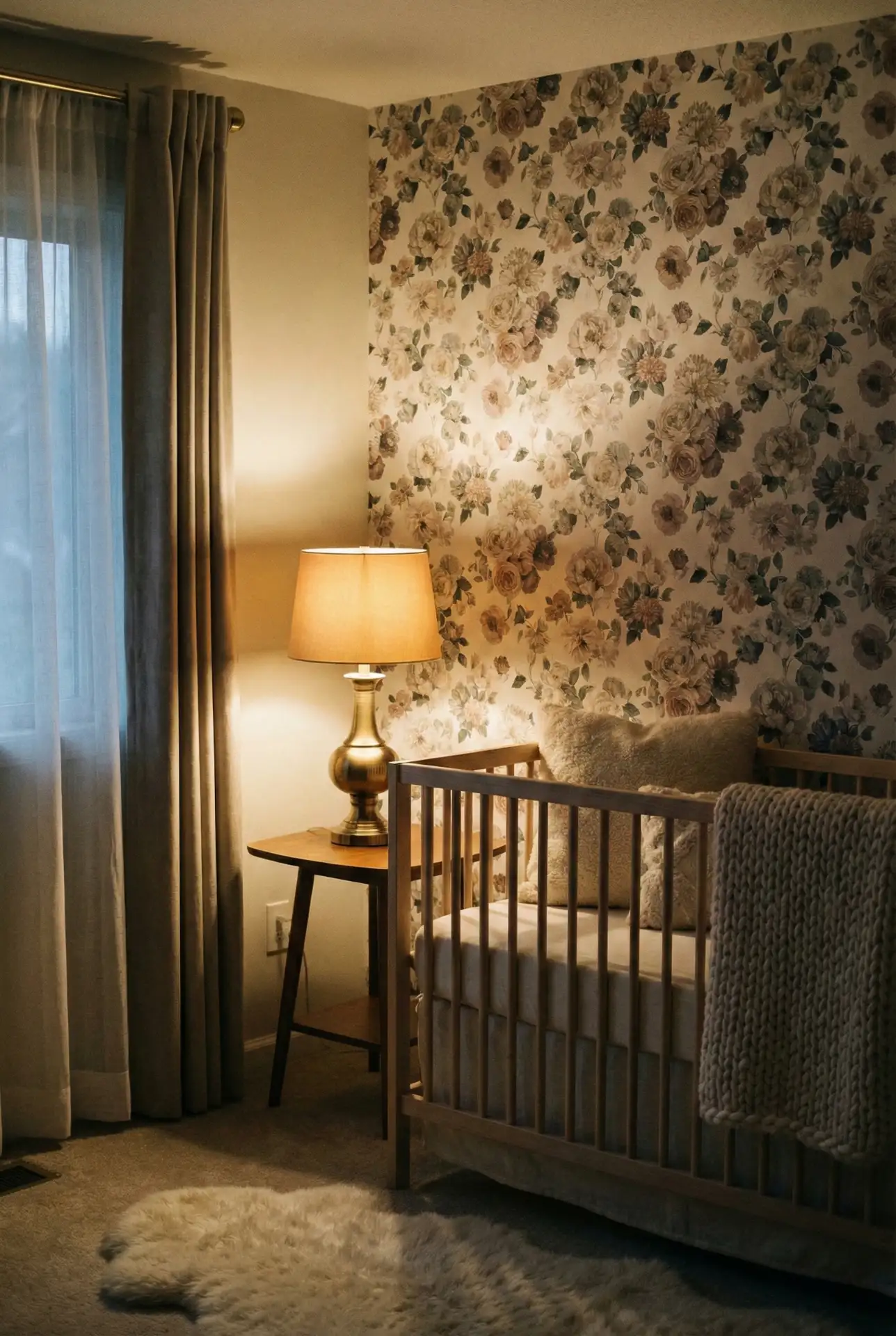 Goth And Floral Moody Nursery 2