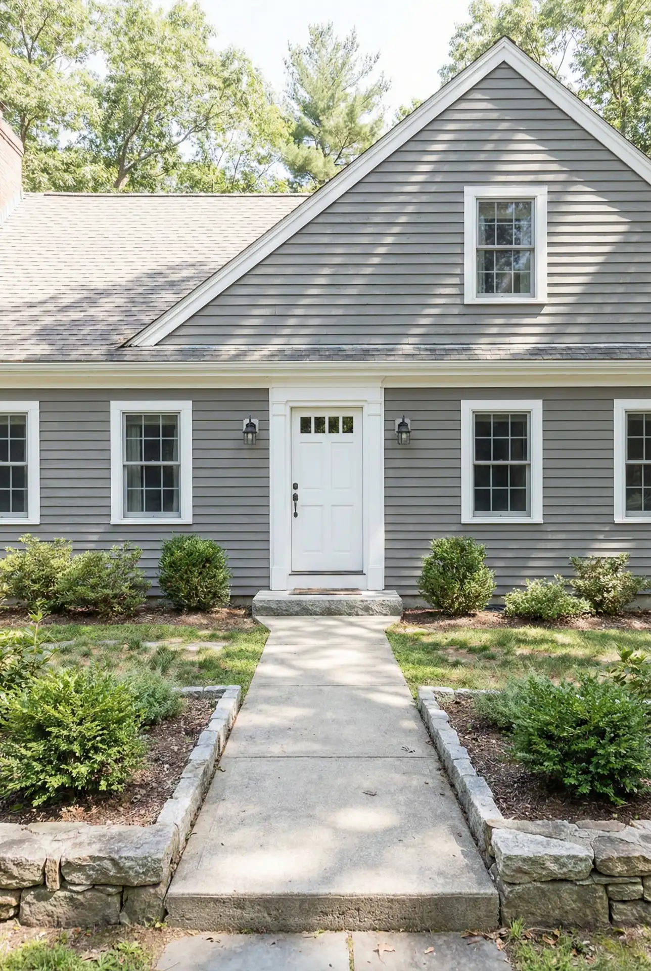 Grey Cape With Stone Edging And Clean Lines 2
