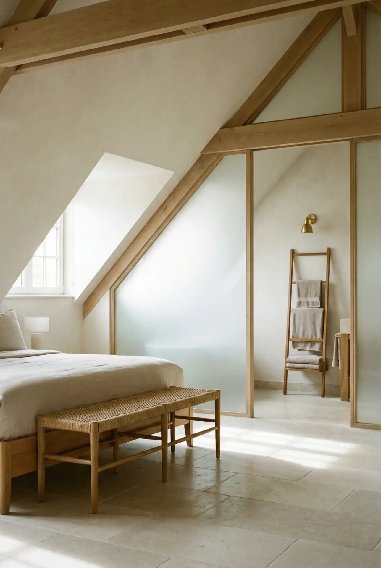 Half-Wall Bath + Bedroom Suite For Easy Mornings 2