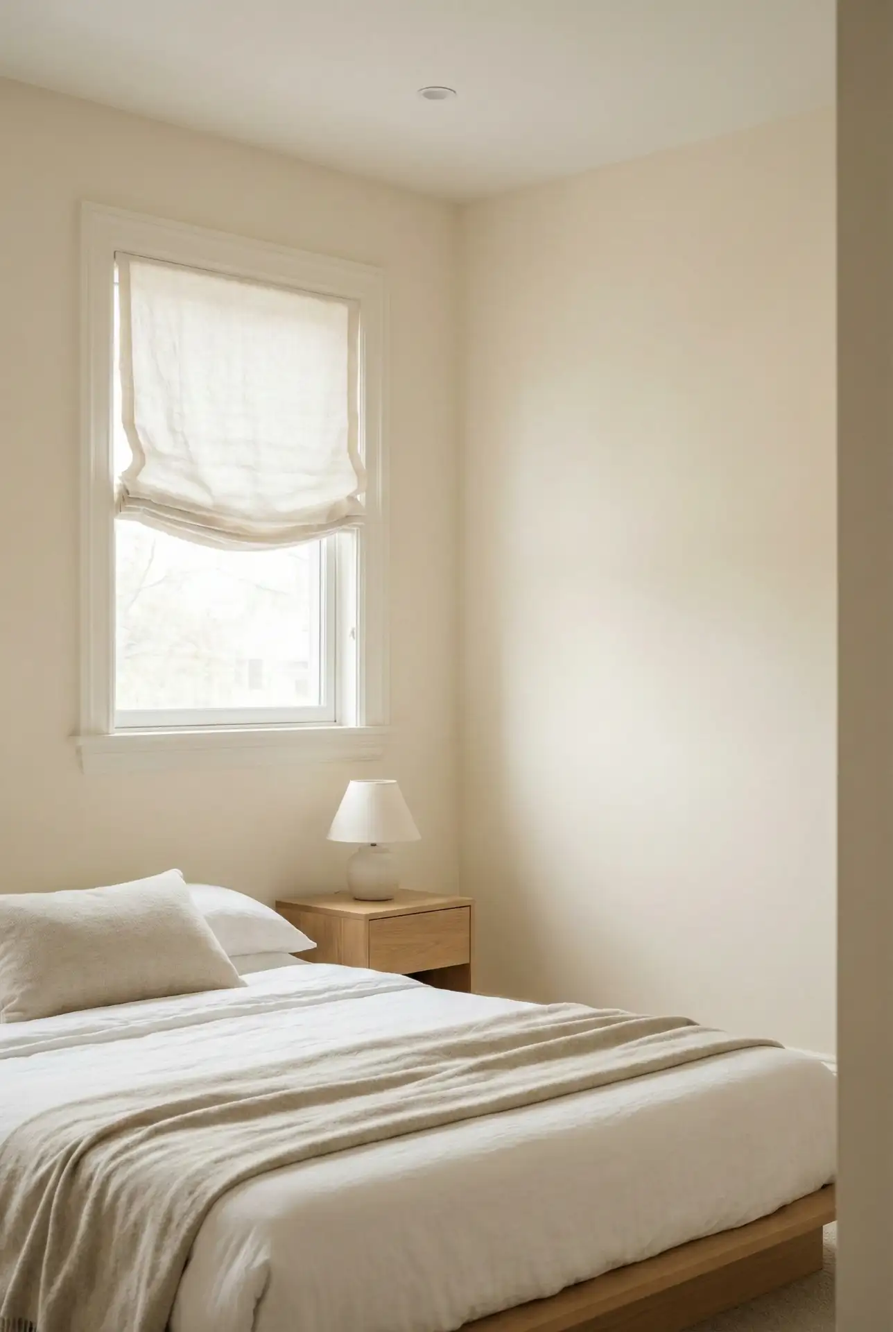 Half-Window Roman Shade Look For Clean Lines 1