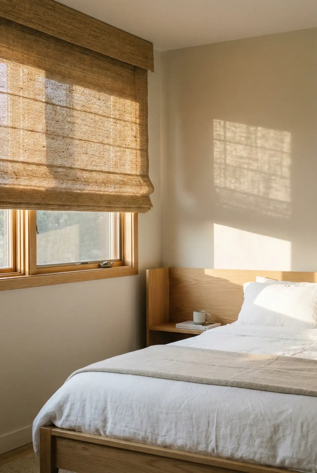 Half-Window Roman Shade Look For Clean Lines 2