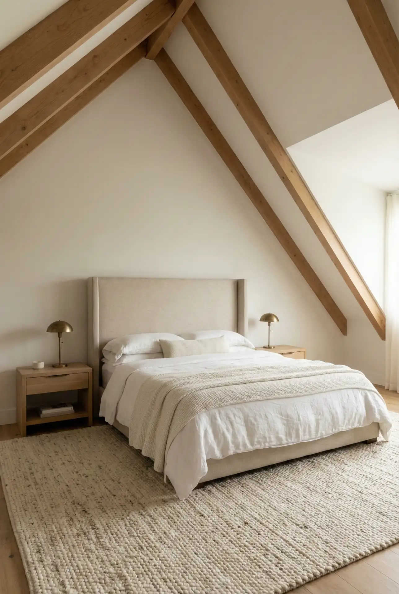 Hotel-Style Primary Suite Under The Rafters 1