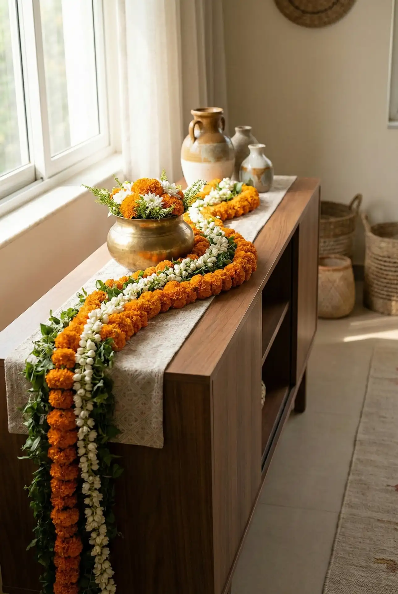 Indian-Inspired-Marigold-Welcome-Nook 2
