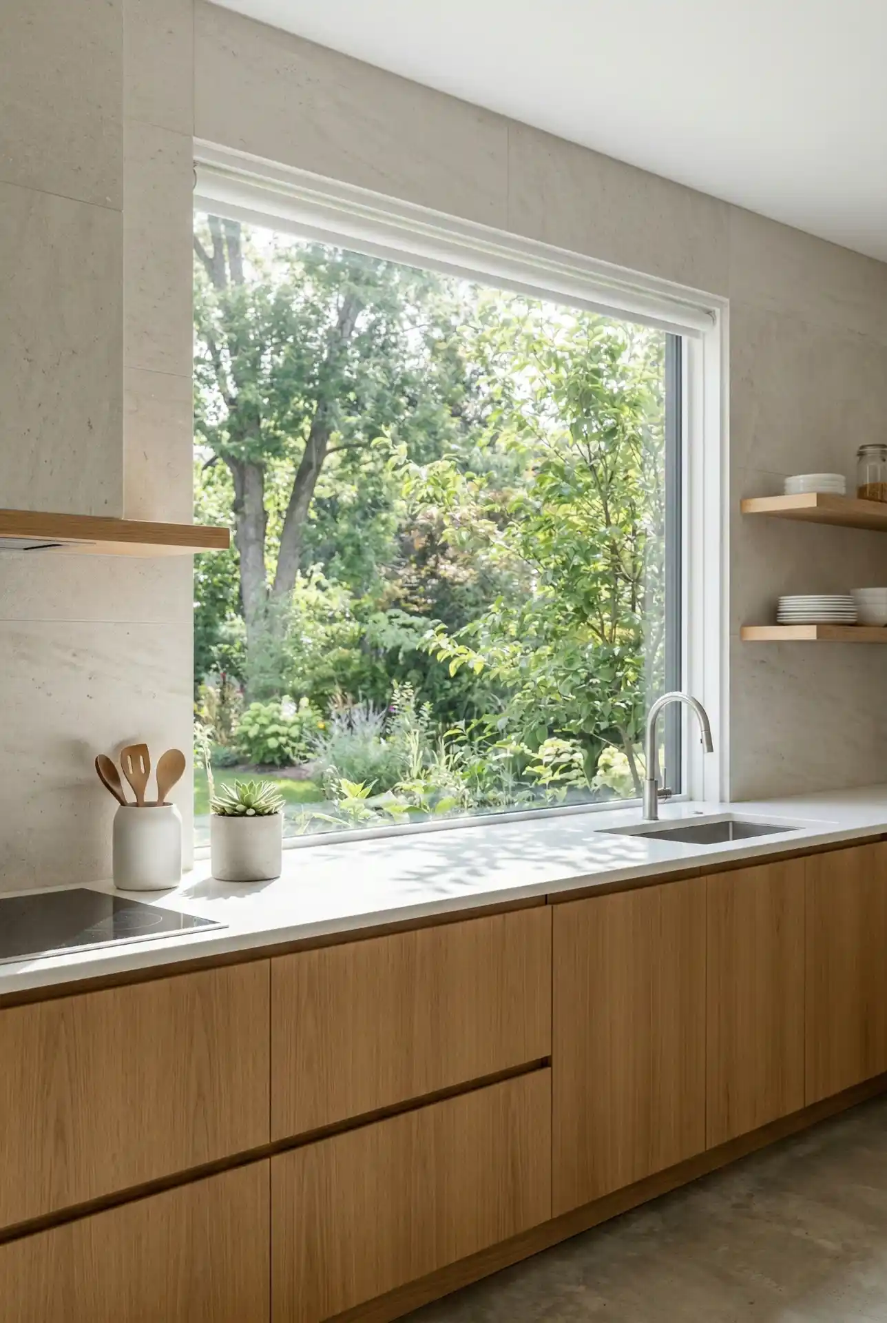 Indian-Style Brass Rod With Simple Cotton Curtains 1