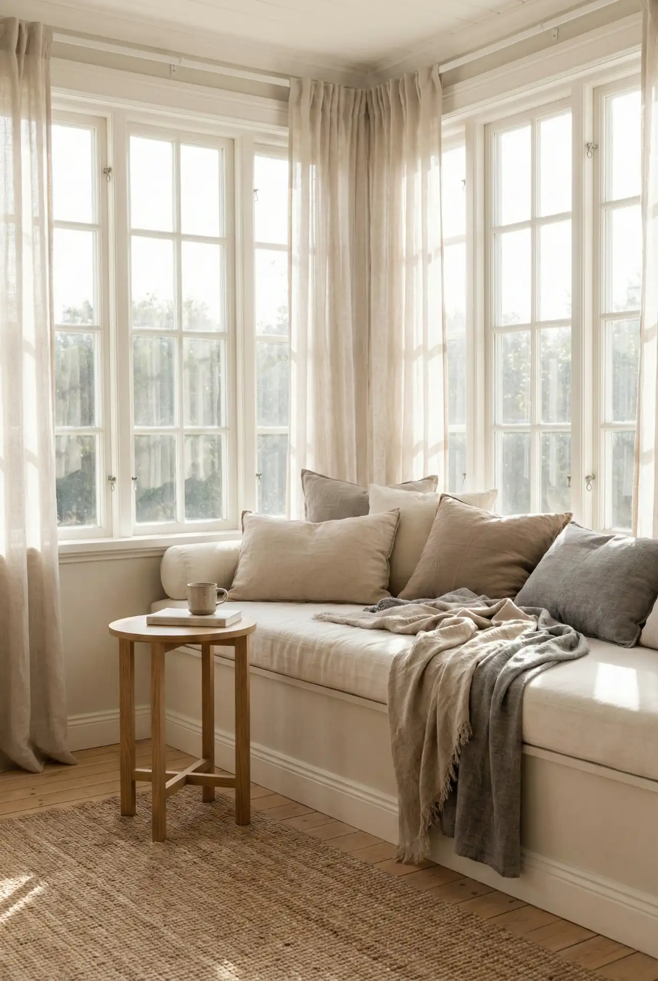 Indoor Cozy Window Daybed Retreat 2
