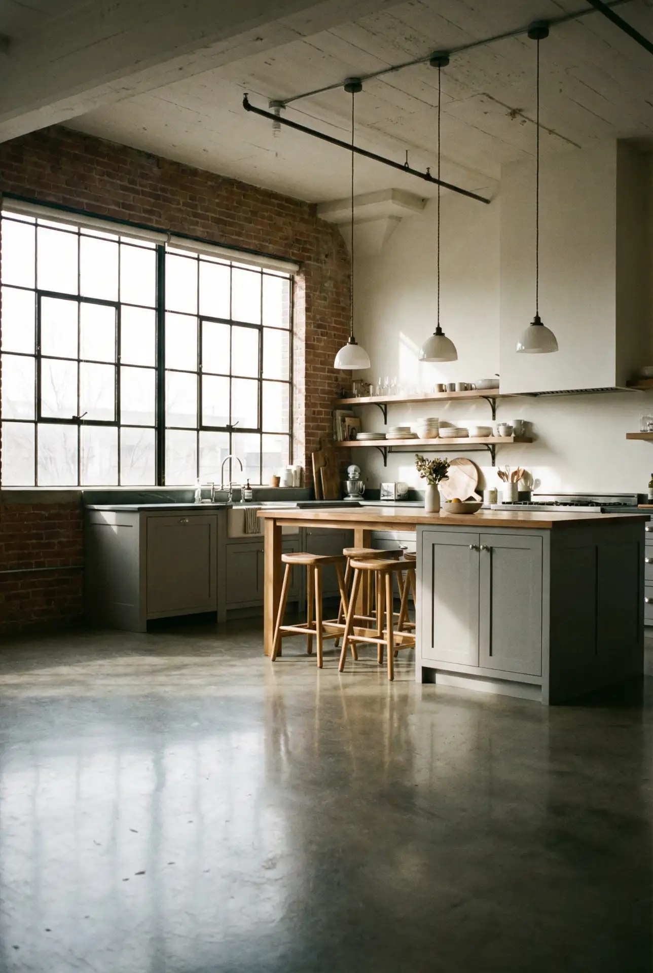 Industrial Concrete and Grey Minimalism 1