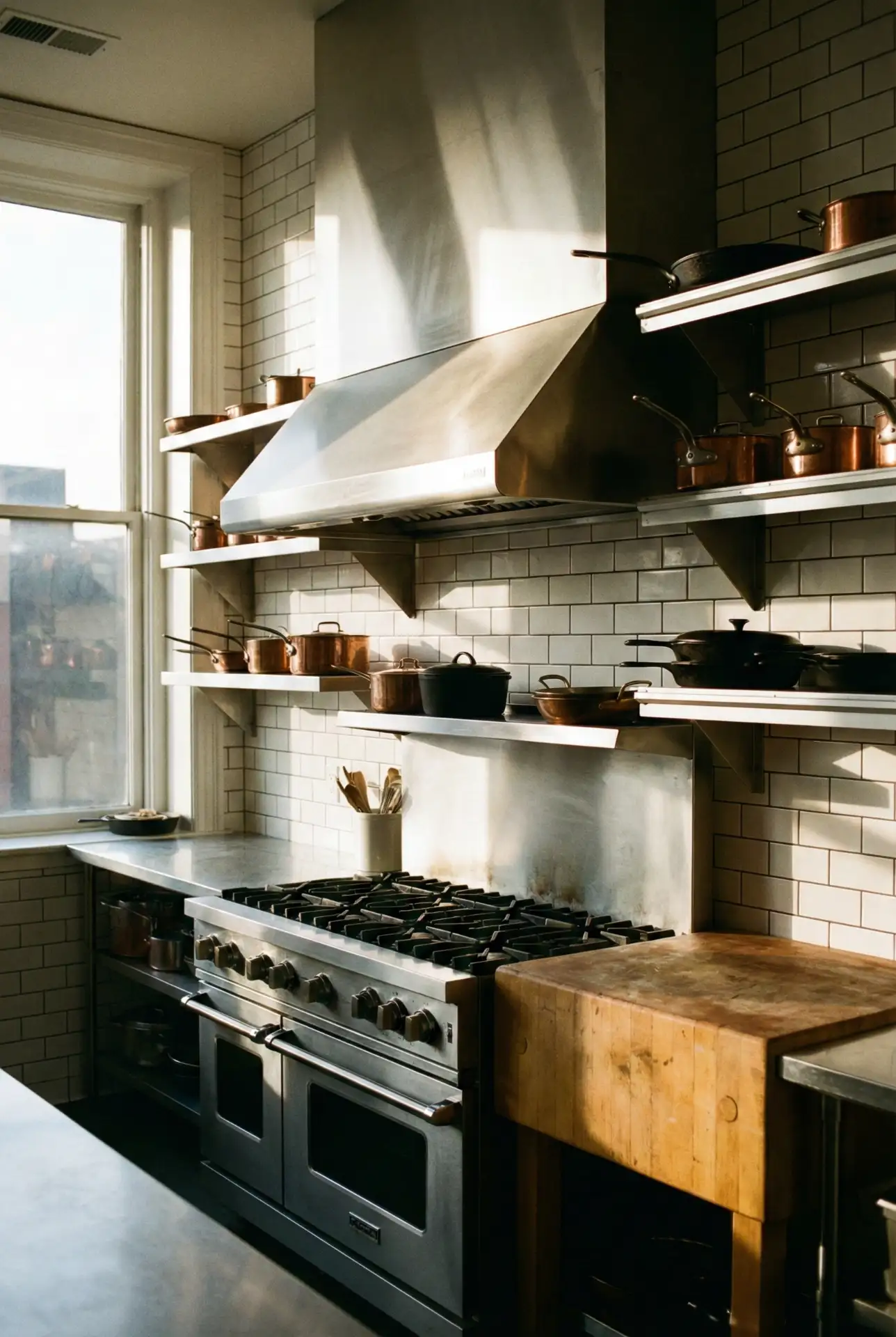 Industrial Restaurant-Style Prep Kitchen 2