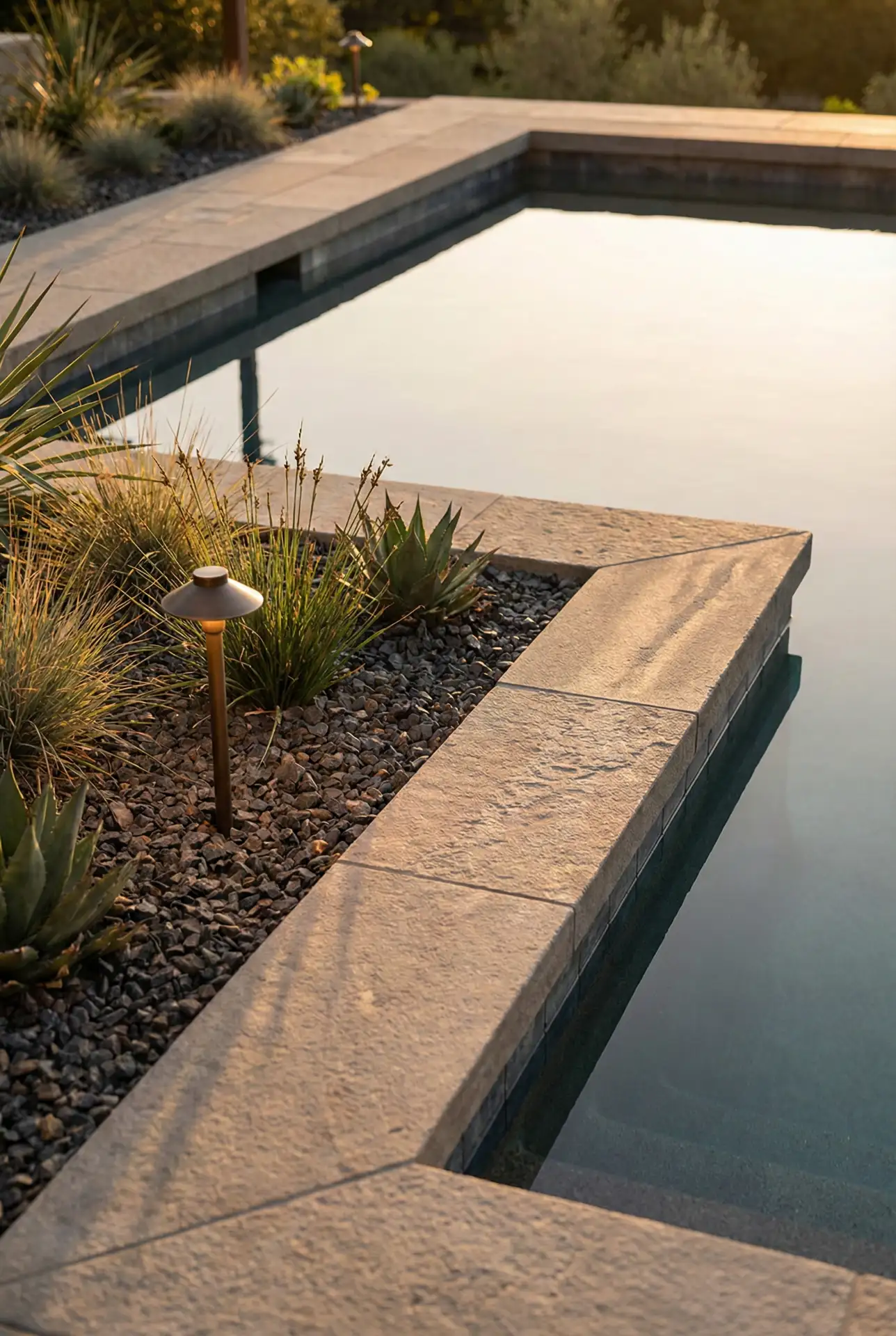 Inground Corner Planting Bay For A Resort-Style Viewline 2