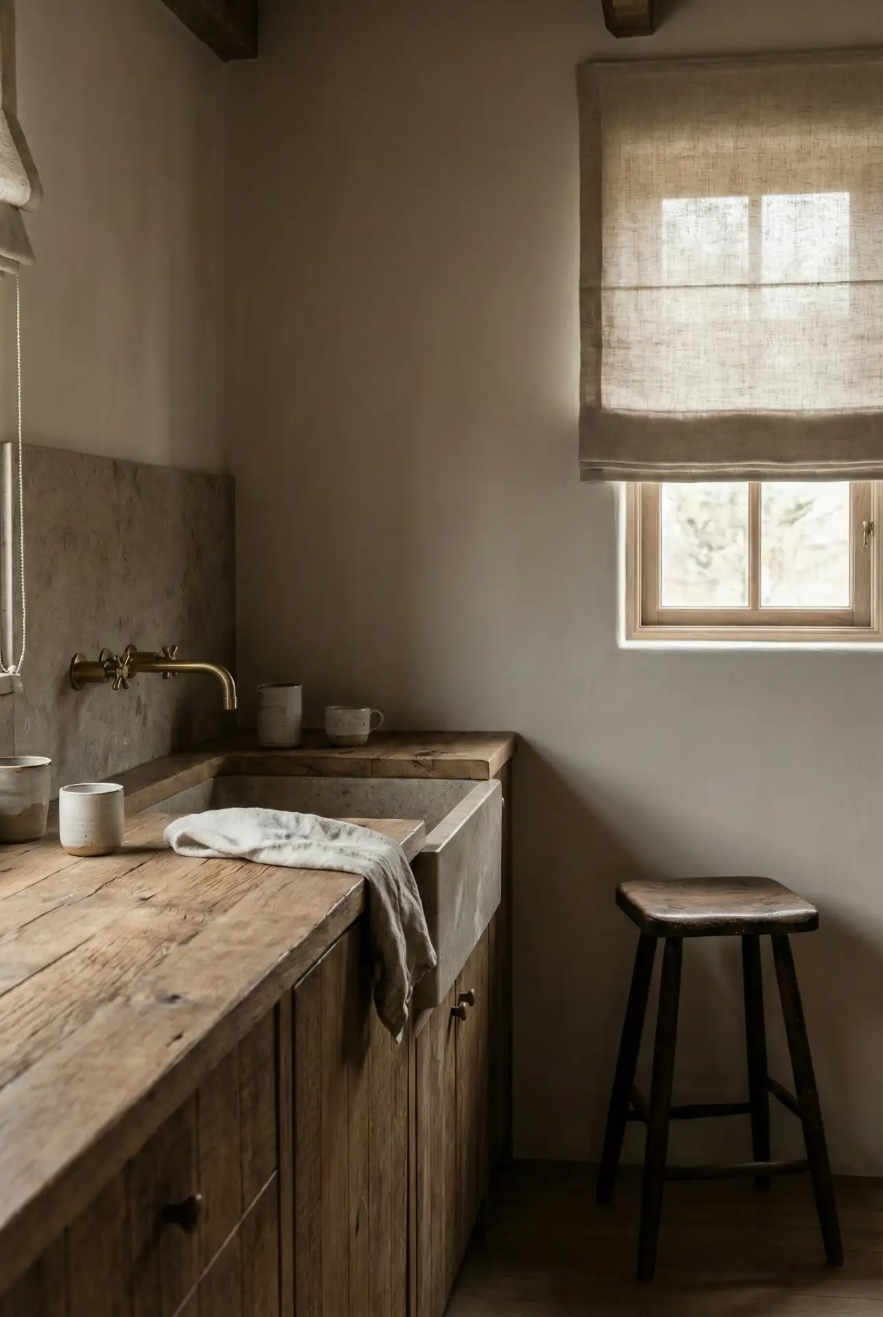 Japandi Cabin Mix With Warm Minimalism 1