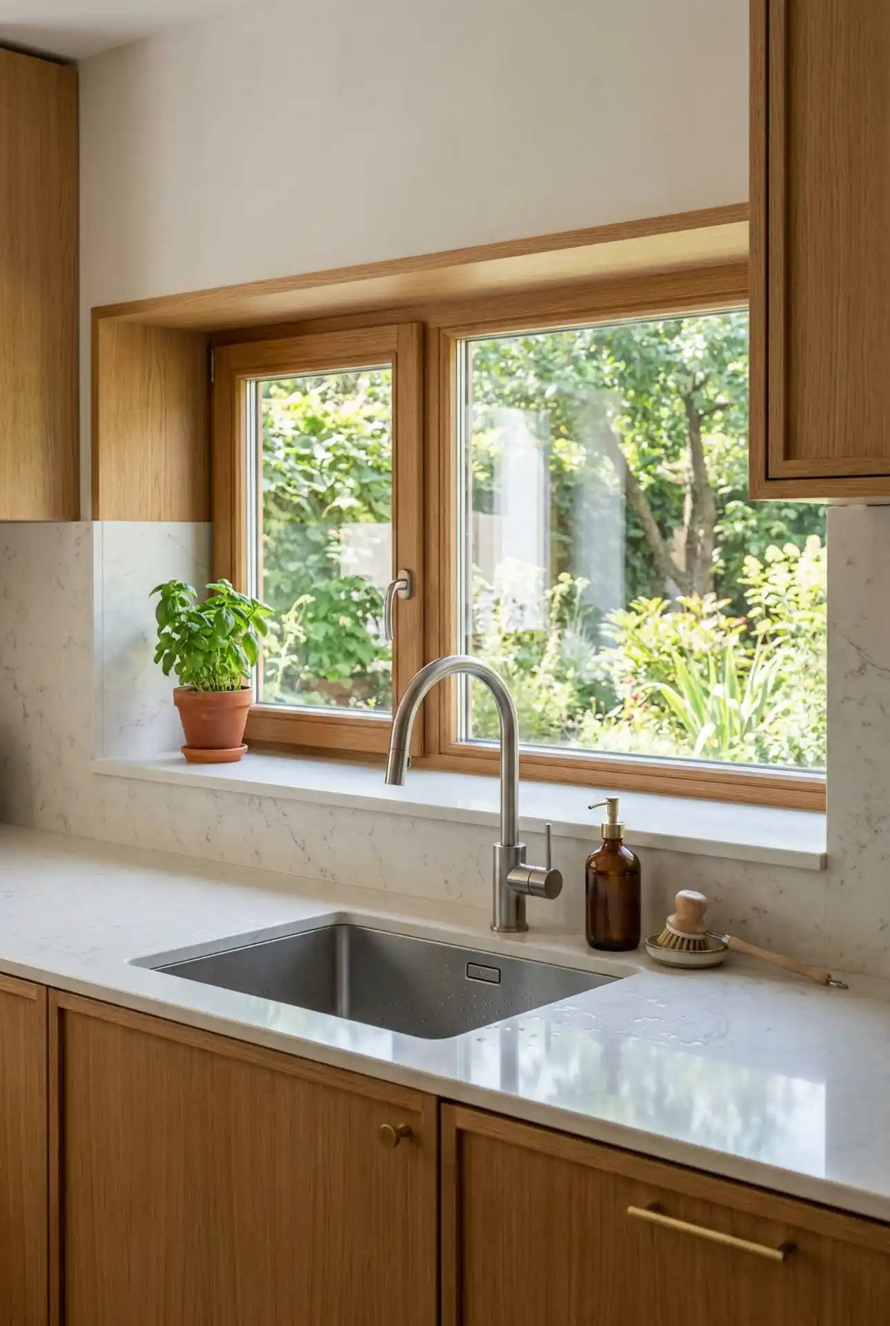 Low Window With A Durable Splash Zone And Warm Trim 2