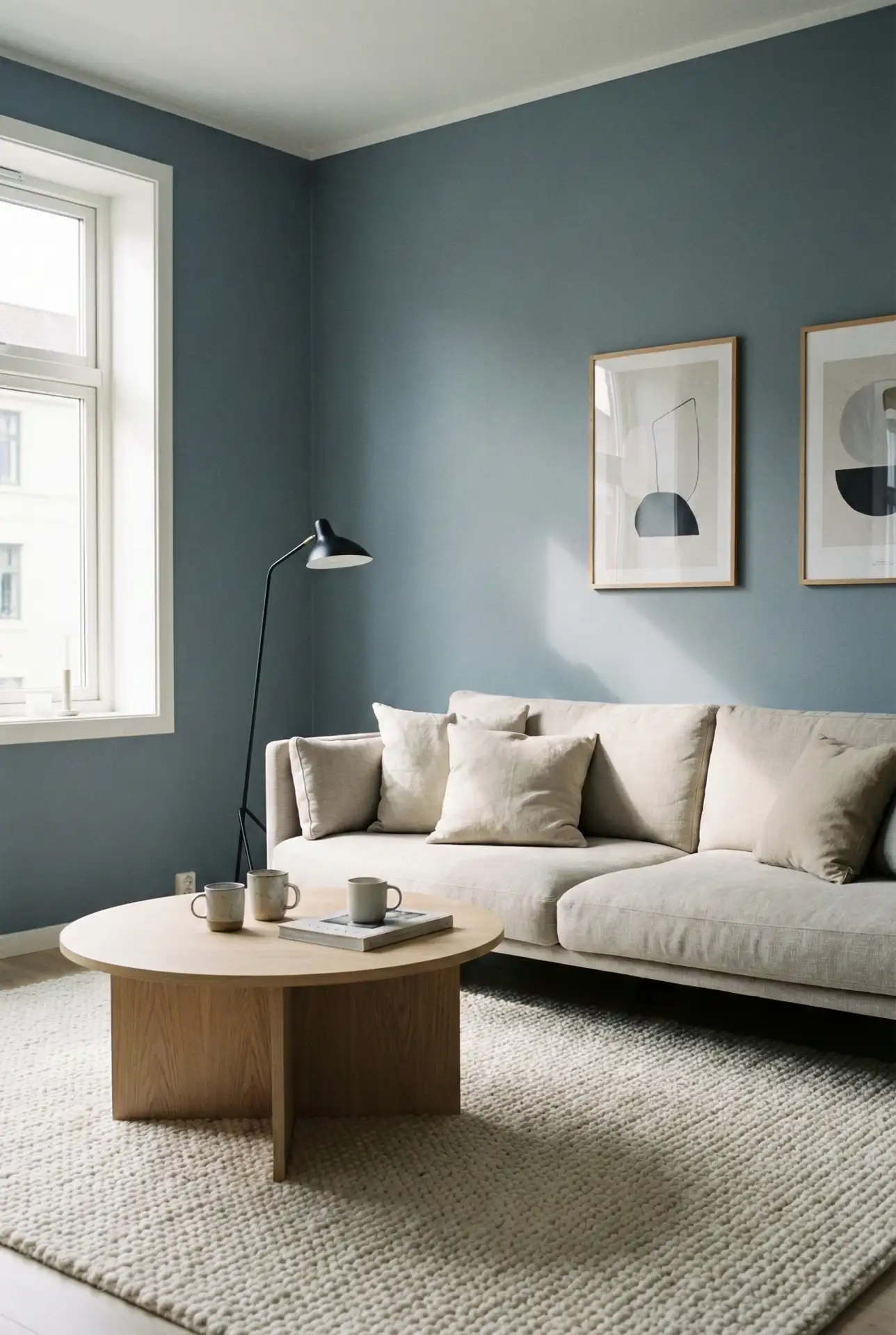 Matte Blue-Grey Scheme With Simple Modern Styling 1