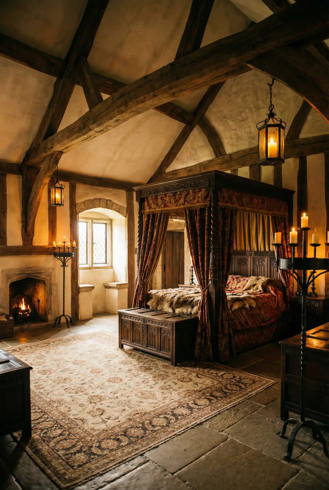 Medieval Canopy Hall Bedroom 1