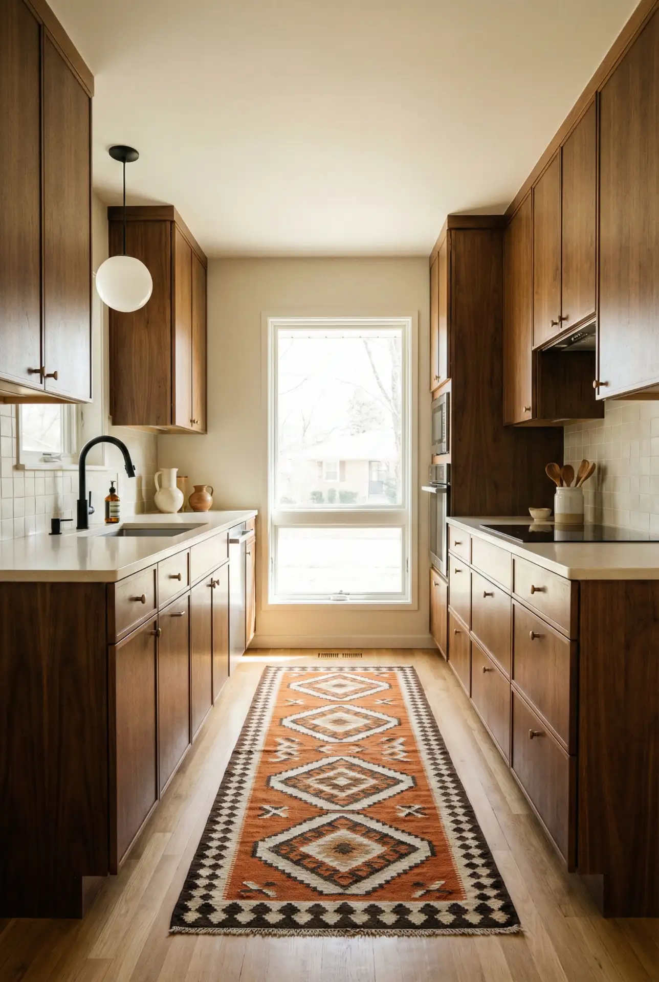 Mid Century Layout With A Statement Runner 1