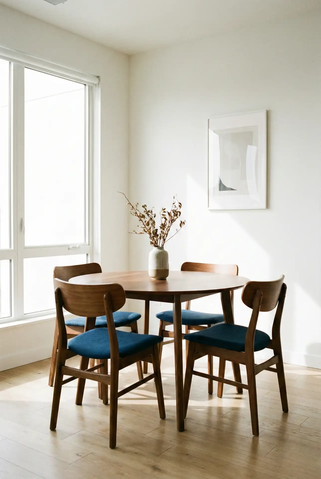 Mid-Century Modern Wood Frames With A Fresh Color Pop 1