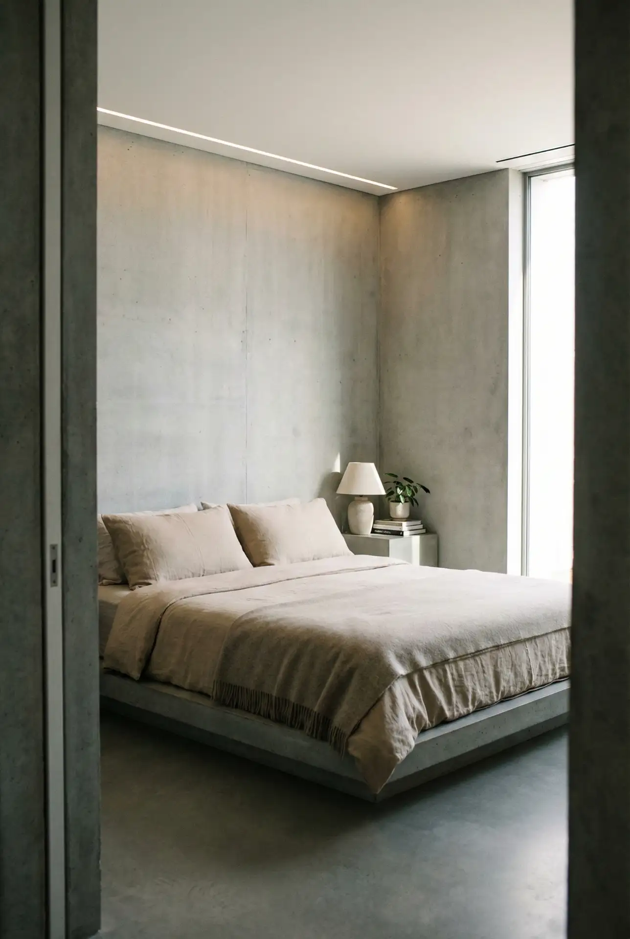 Modern Concrete-And-Glass Starter Suite 1