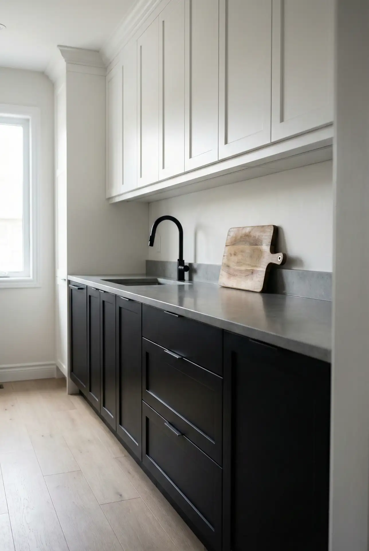 Modern Interior Design With A Black-and-White Dining Table Moment 1