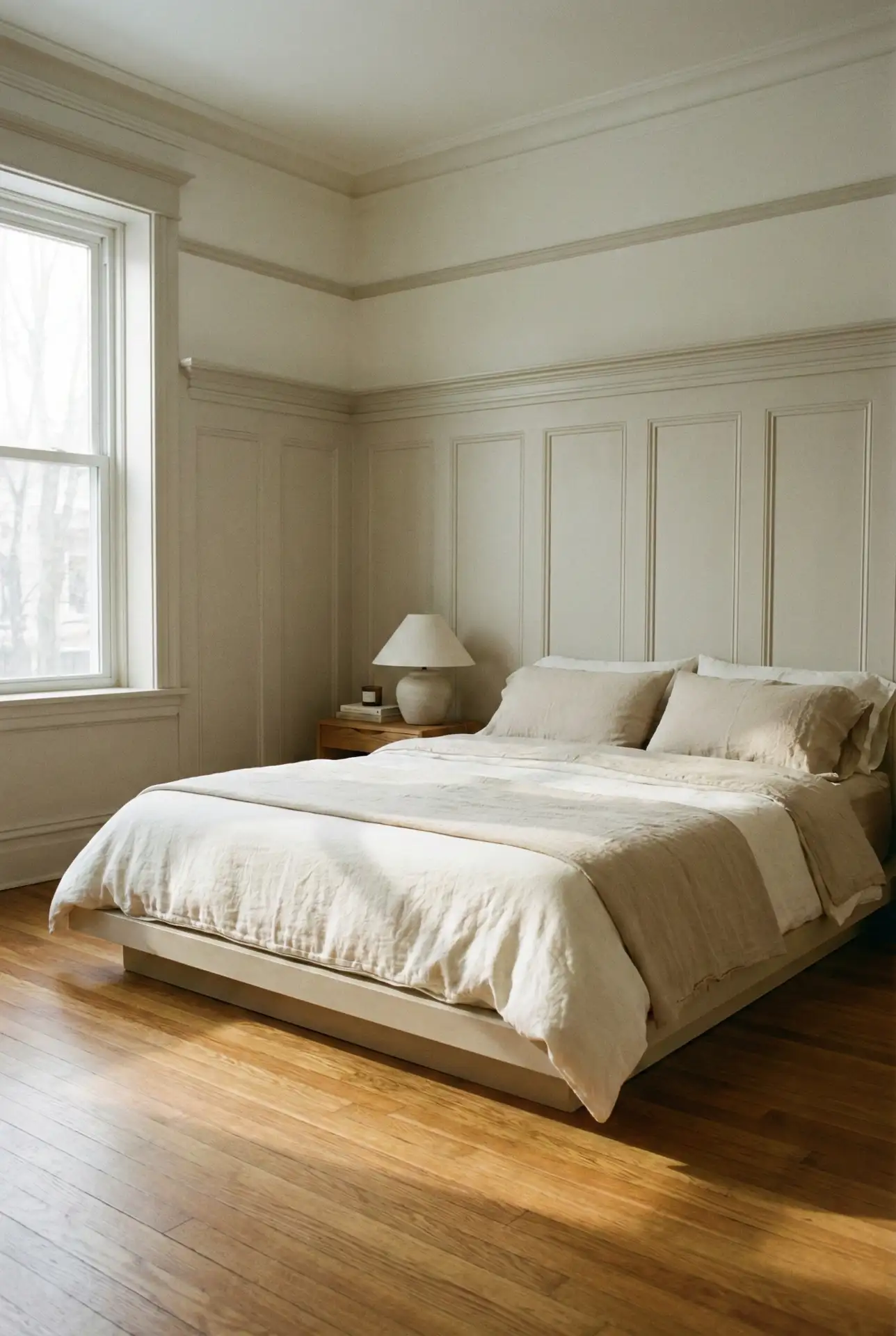 Modern Real Life Apartment Bedroom With Clean Trim 1