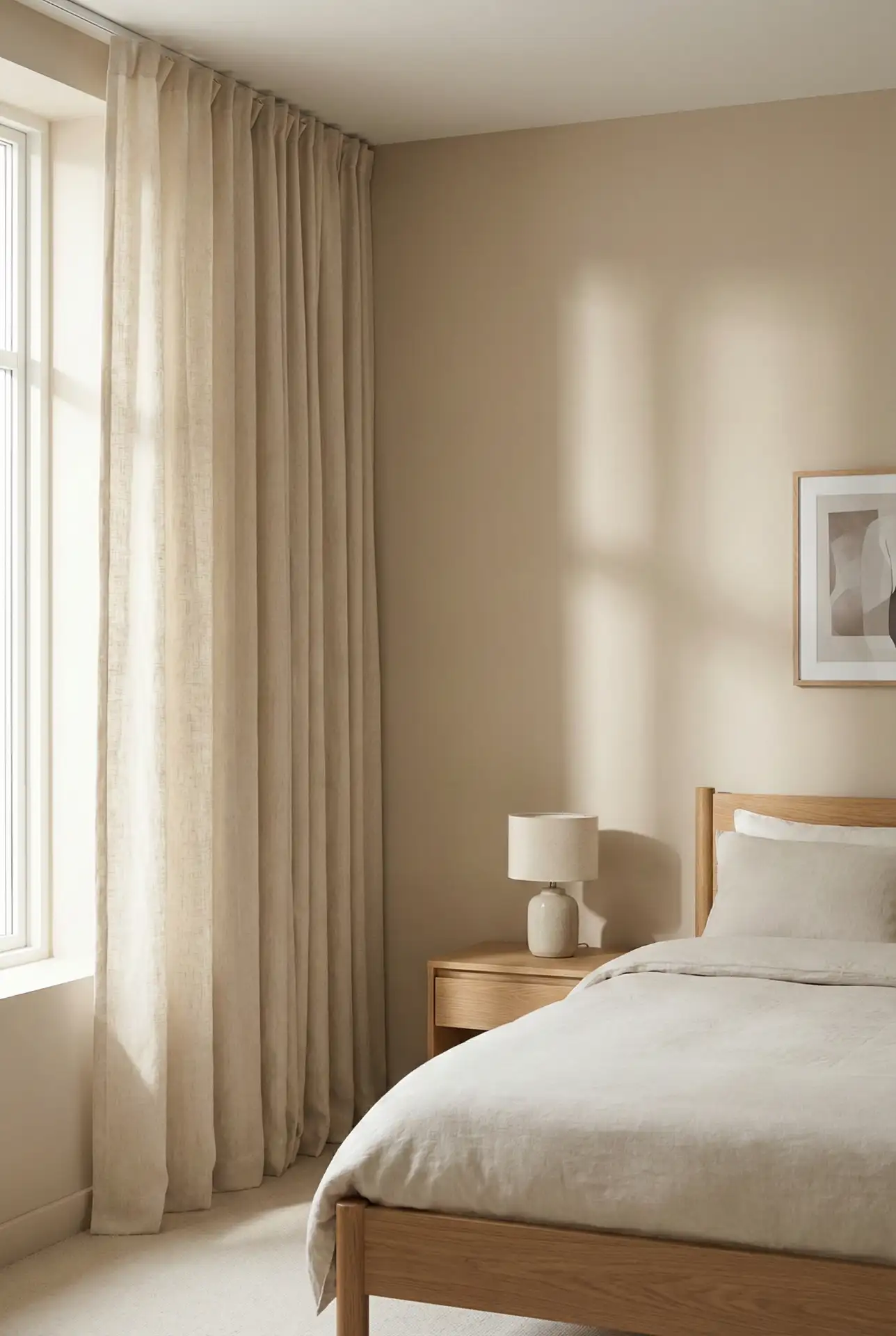Monochrome Curtains That Match The Room’s Color Scheme 2