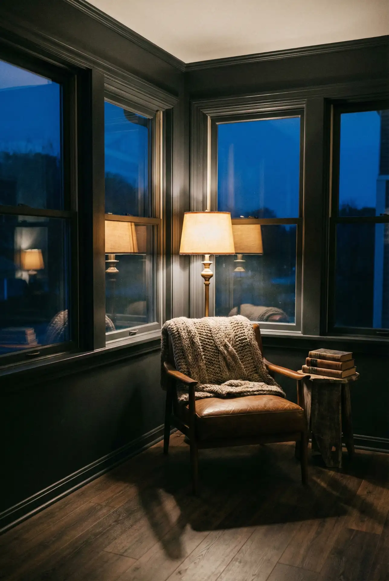 Moody Glass Enclosed Evening Lounge 2