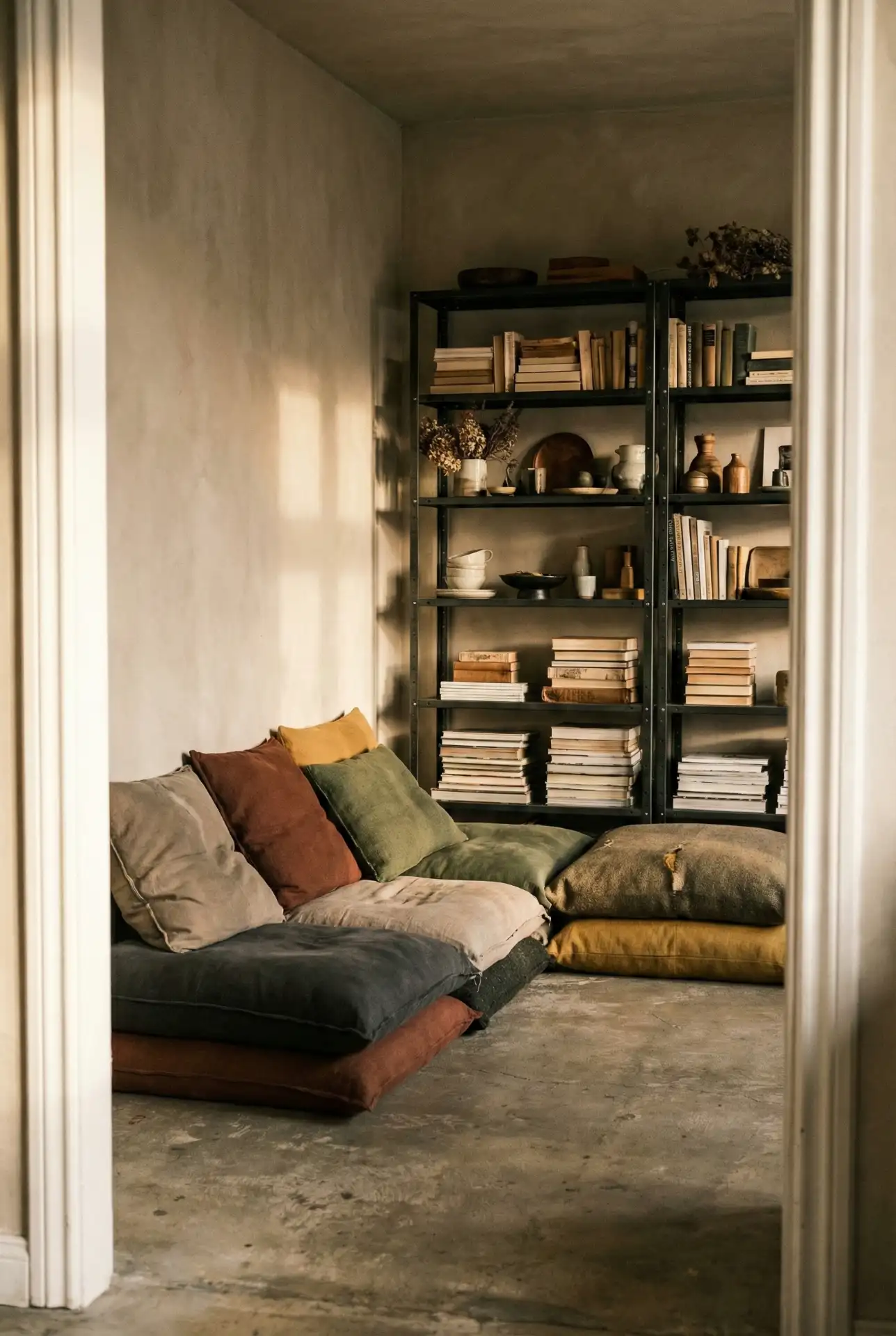 Moody Grunge Loft For Teens With Gallery Walls 2