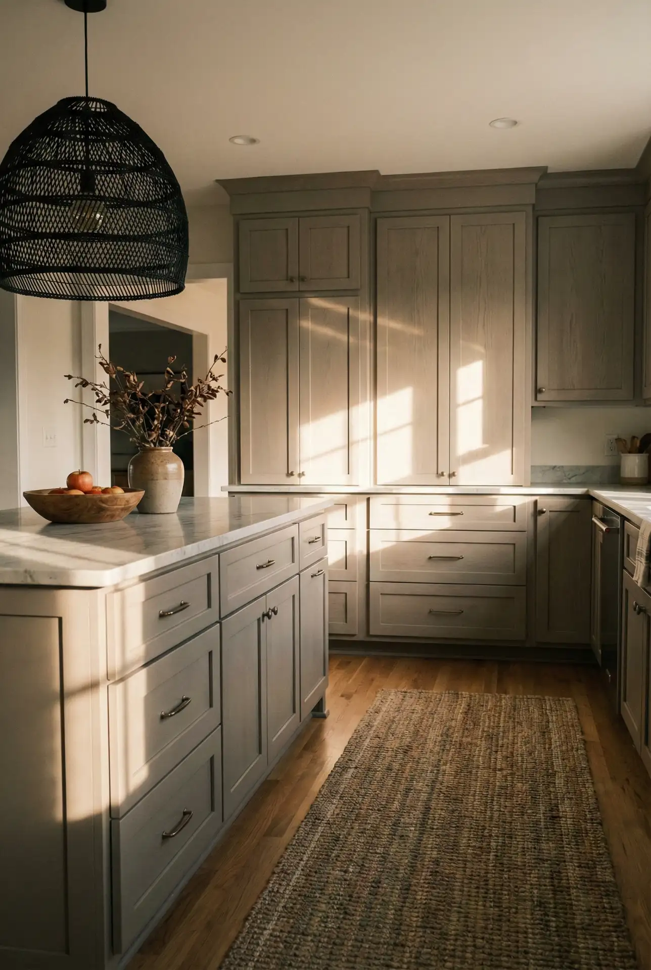 Moody Mushroom Gray With Matte Black Touches 1