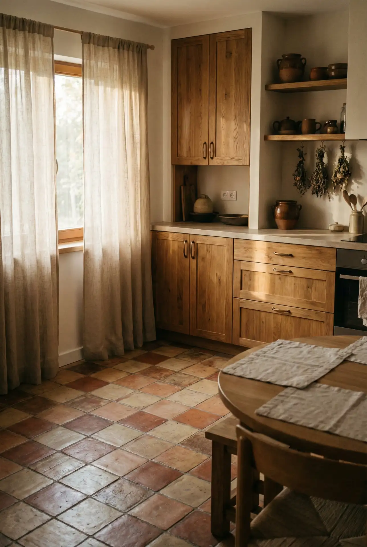 Natural Terracotta and Beige Blend 1