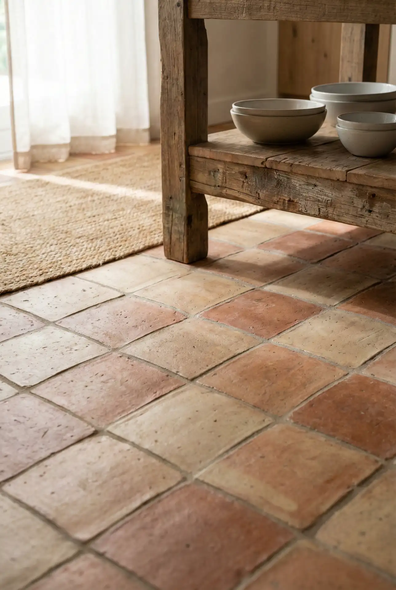 Natural Terracotta and Beige Blend 2