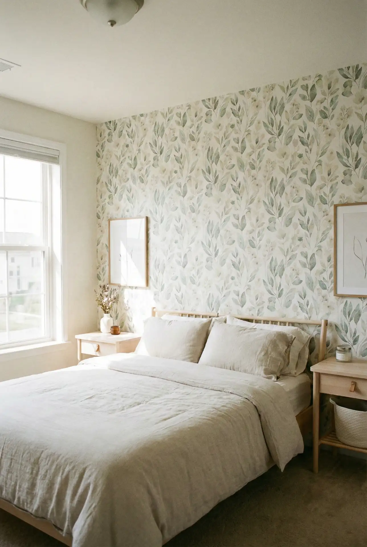 Peel-And-Stick Wallpaper Accent That Works In Rentals 1