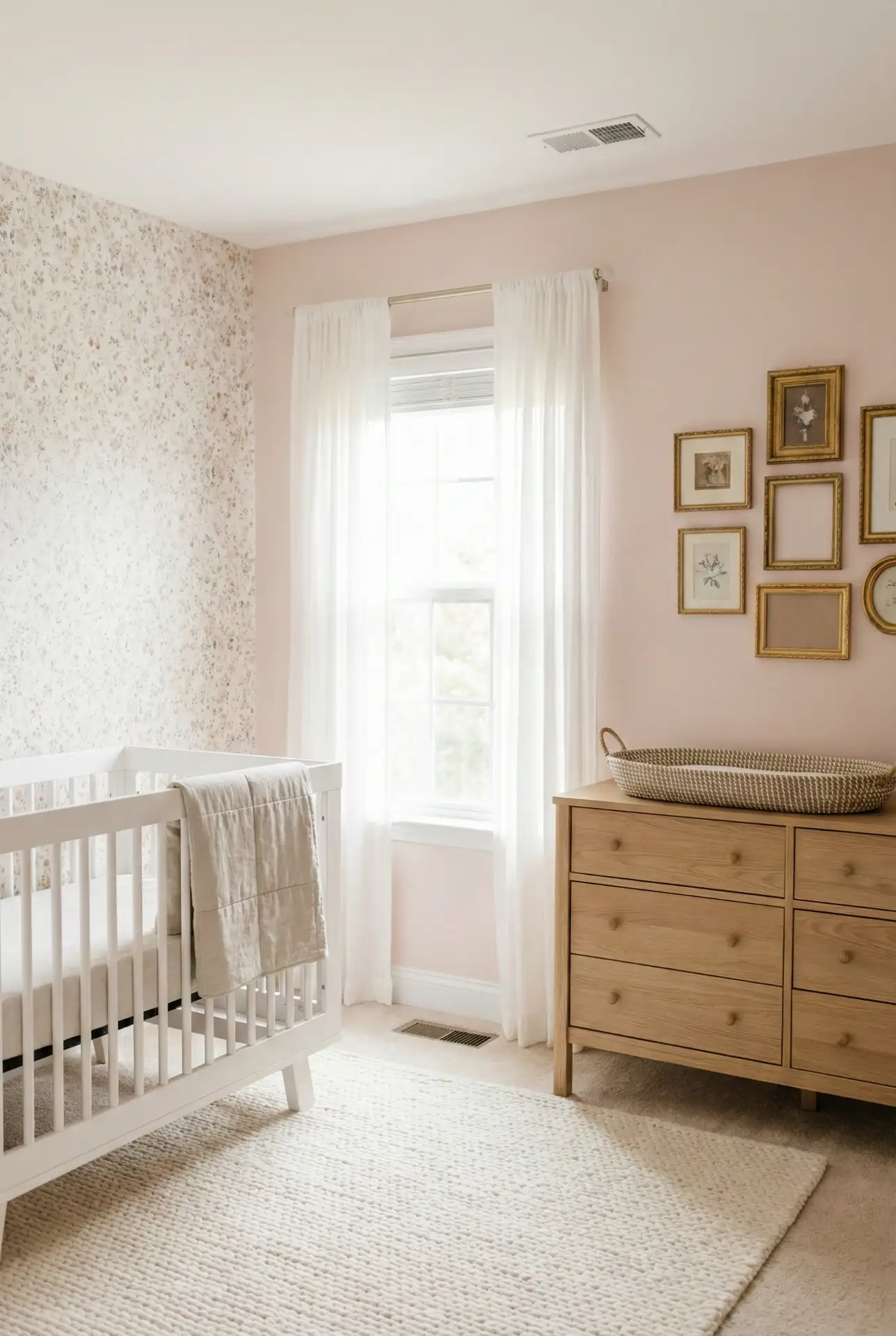 Pink Floral Gallery Nursery 1