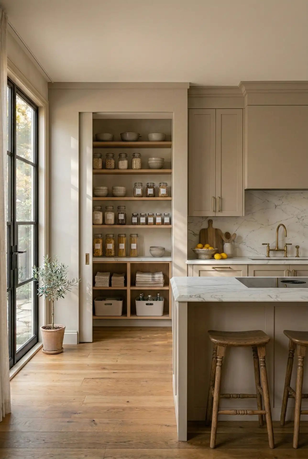 Pocket Door for Walk-In Pantry 2