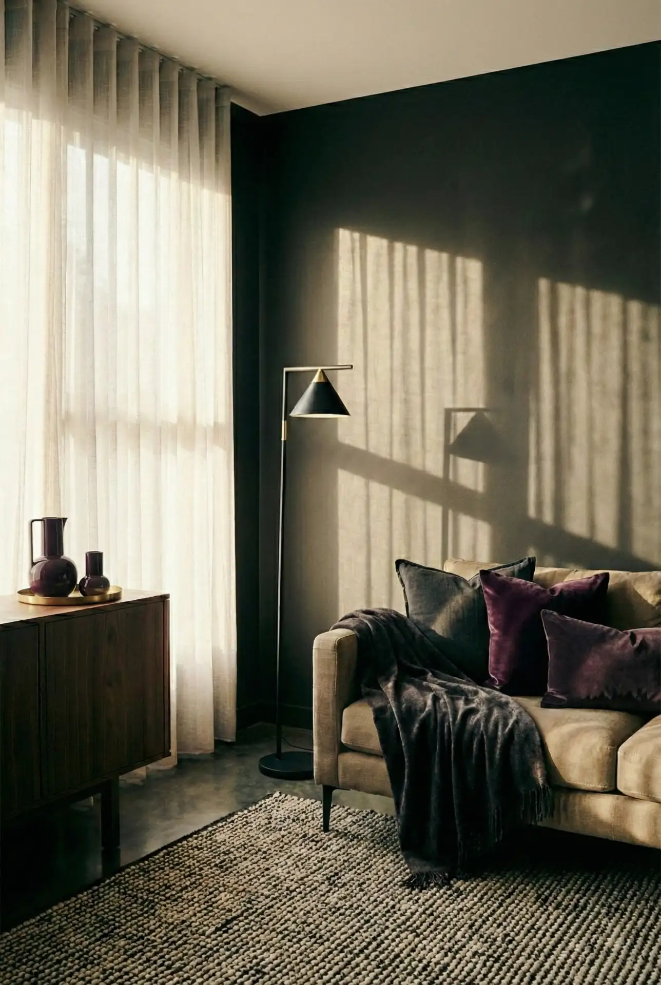 Purple And Charcoal With Moody Depth 2