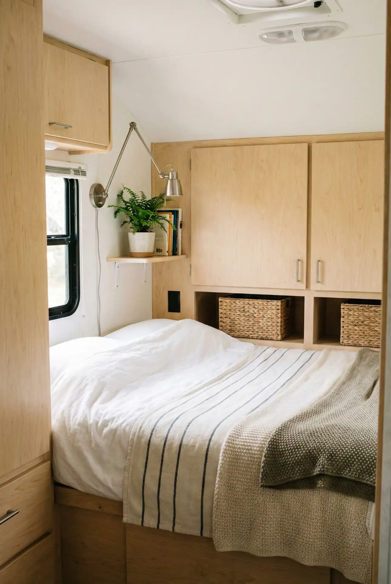 RV Or Camper Sleep Nook With Real Bedroom Comfort 1