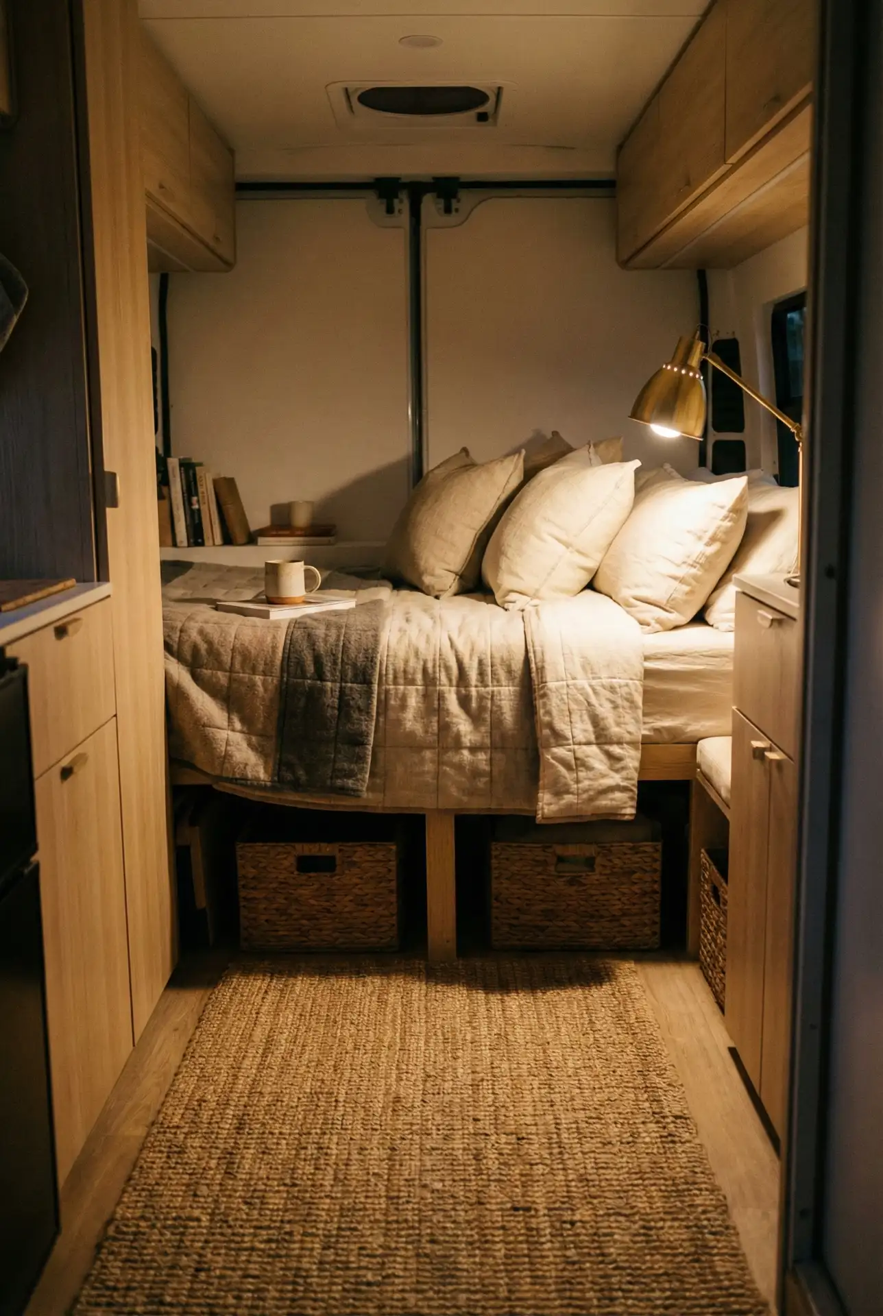 RV Or Camper Sleep Nook With Real Bedroom Comfort 2