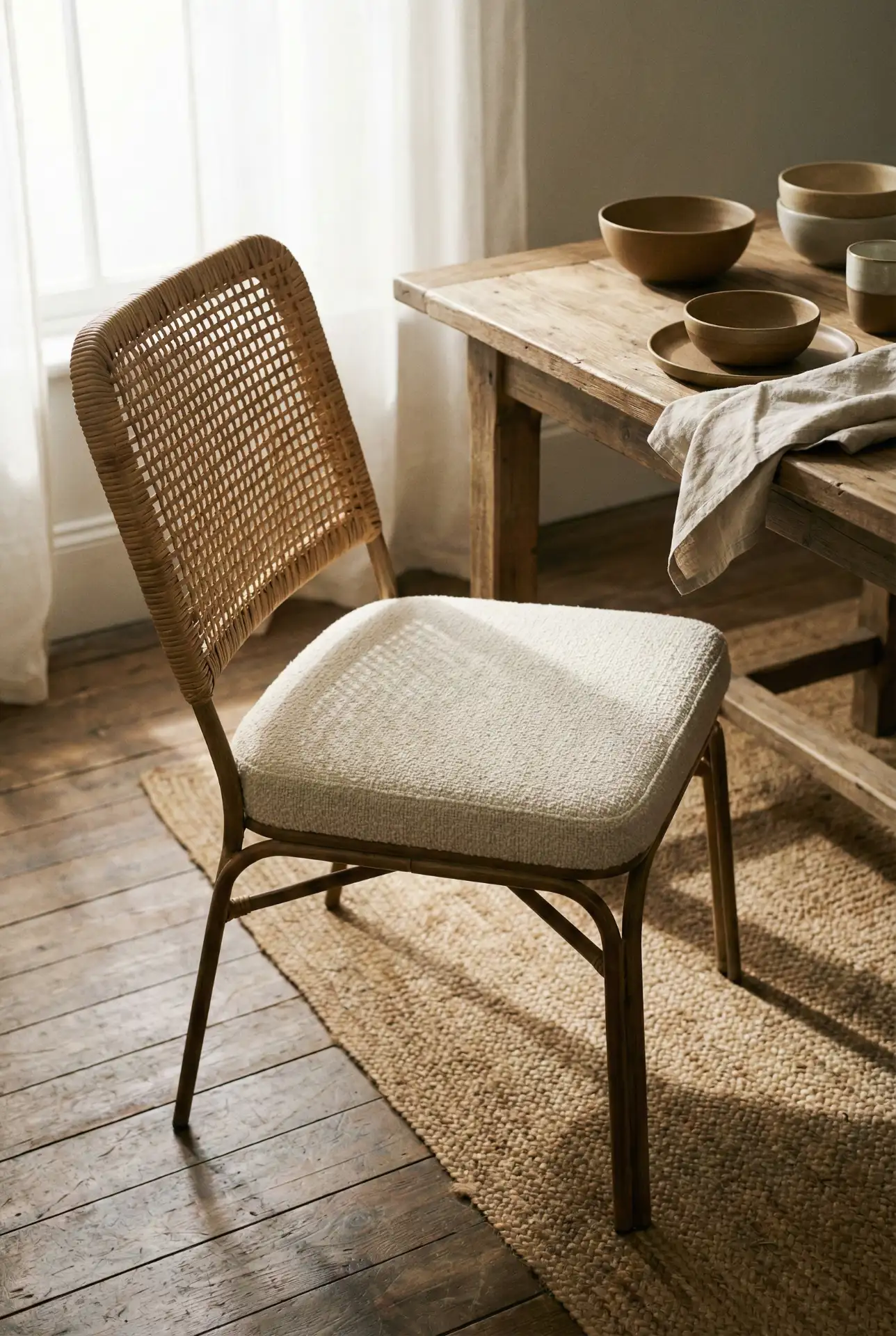 Rattan Backs With Cushioned Seats For A Softer Coastal Feel 1