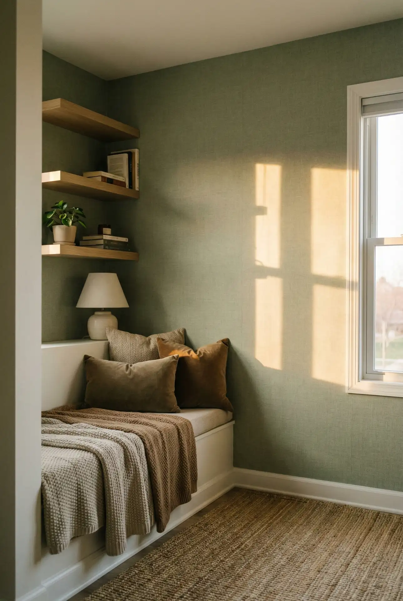 Rental-Friendly Aesthetic Library With Peel-And-Stick Details 2