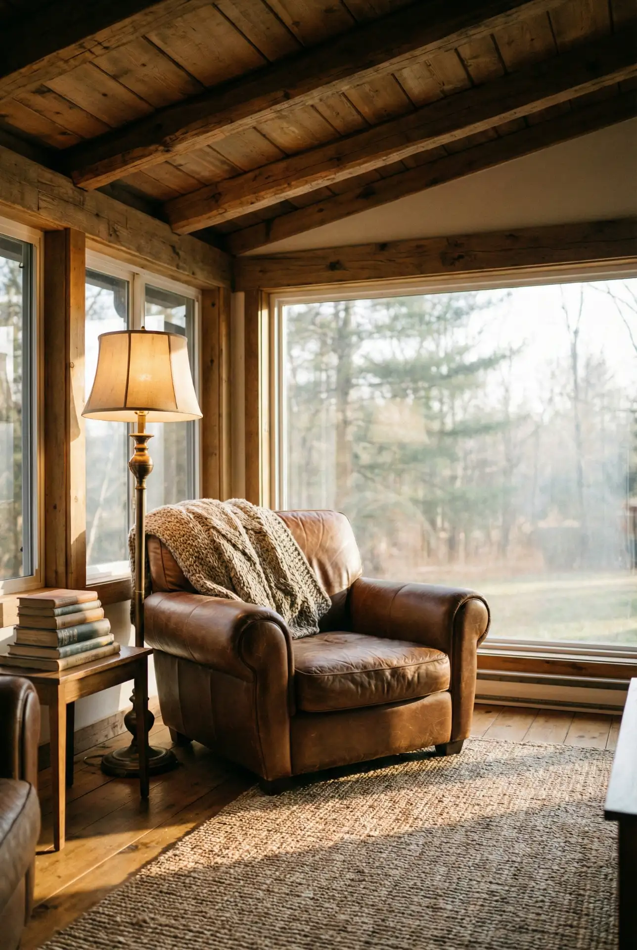 Rustic Cozy Cabin Inspired Corner 1