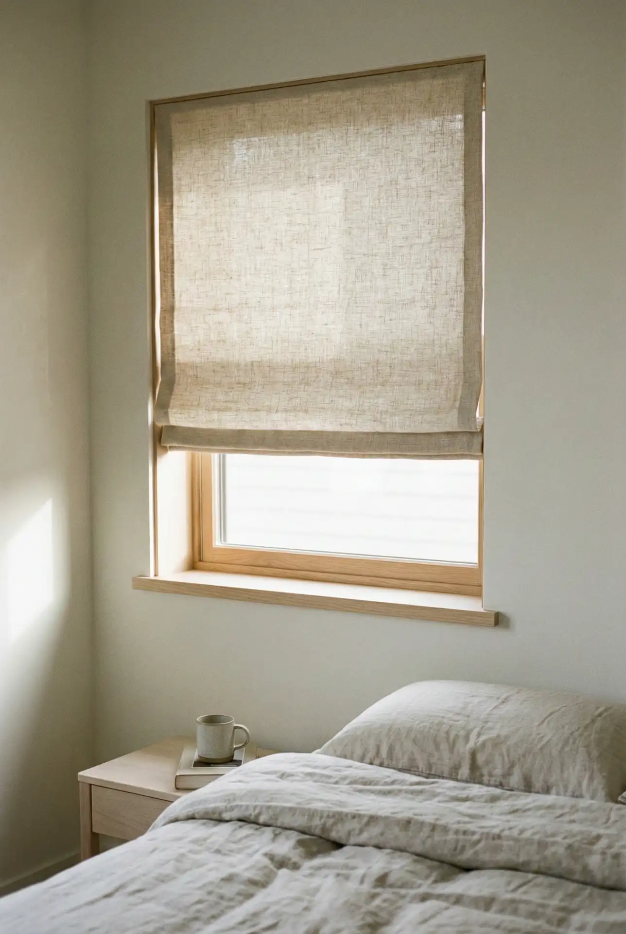 Sleek Roller Shades For Tiny Half Windows 2