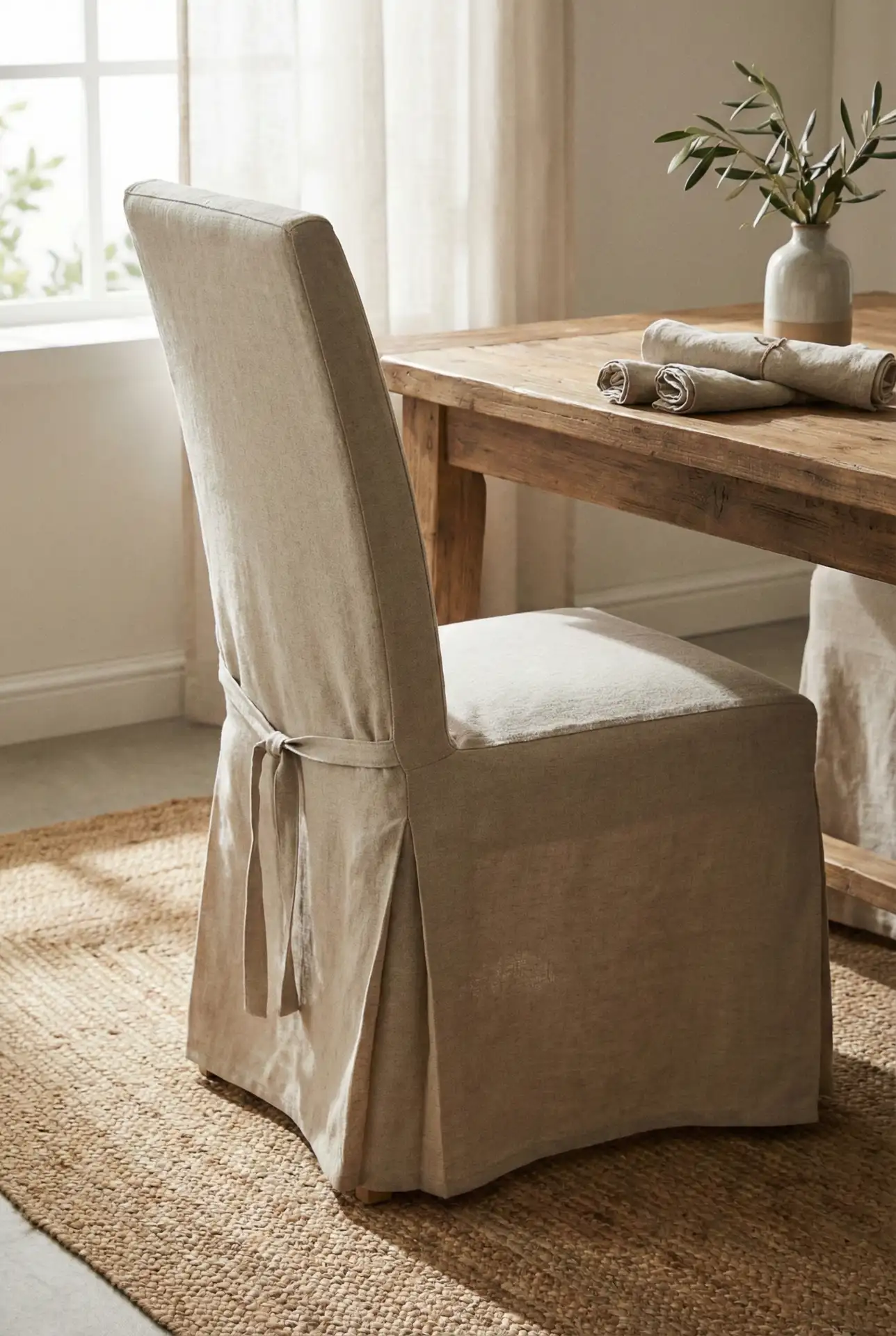 Slipcovered Dining Chairs For Real-Life Messes 2