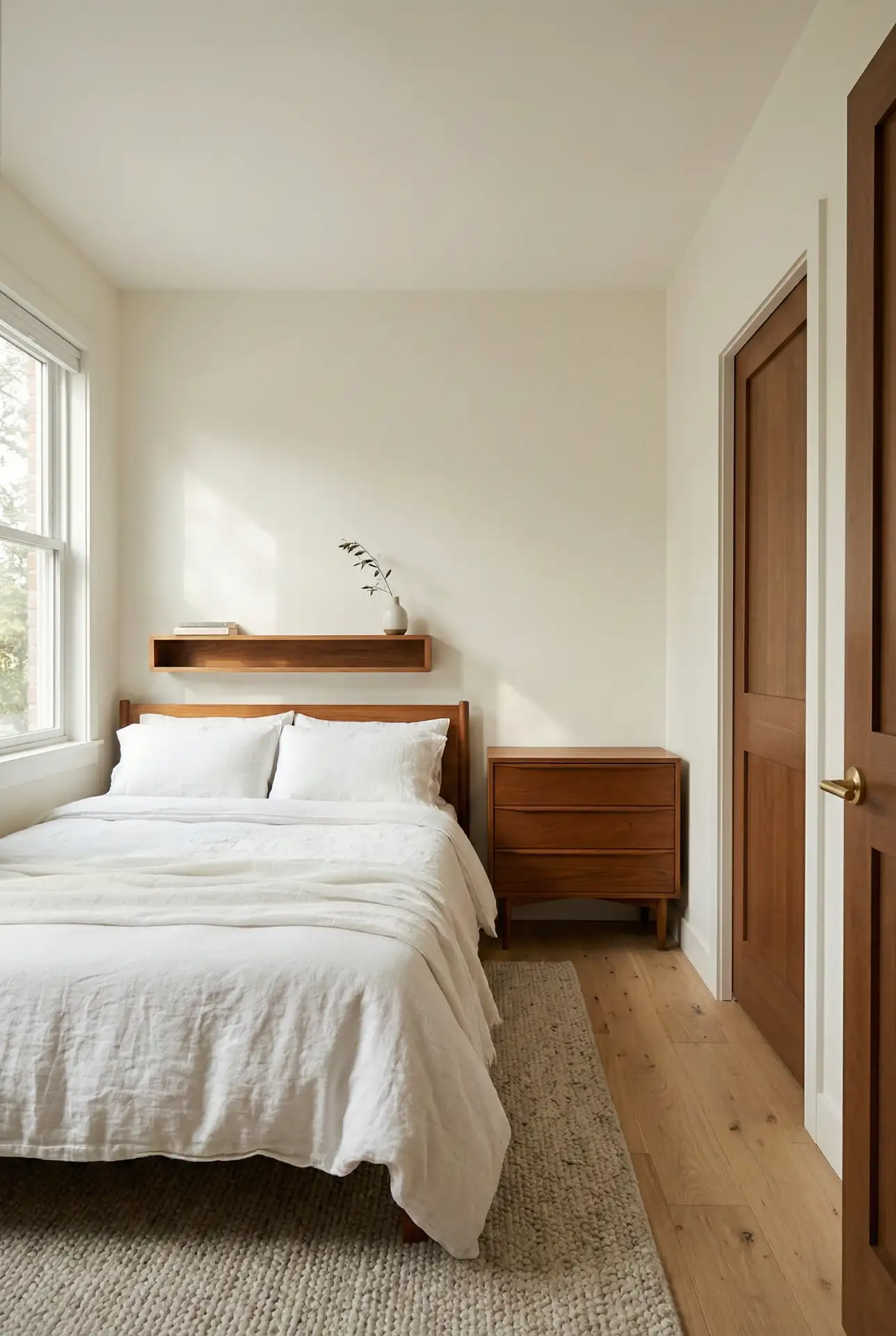 Small Bedroom With Ensuite Bathroom Flow 1