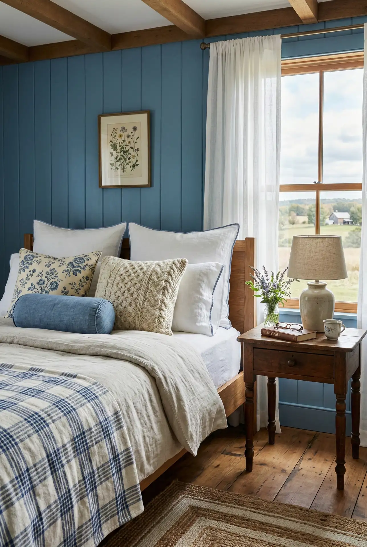 Soft Blue Country Retreat 2