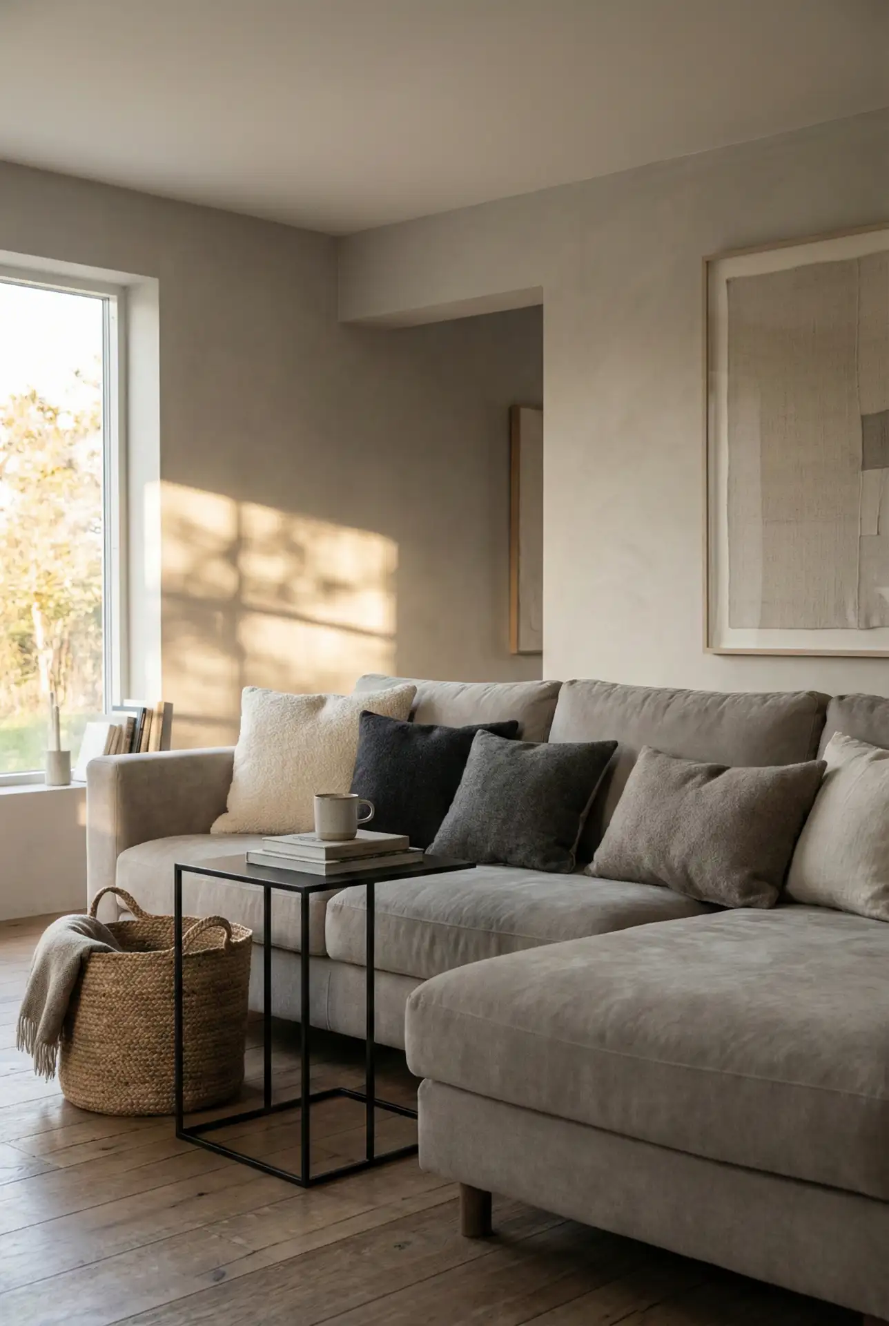 Soft Modern Greige With Layered Neutrals 1